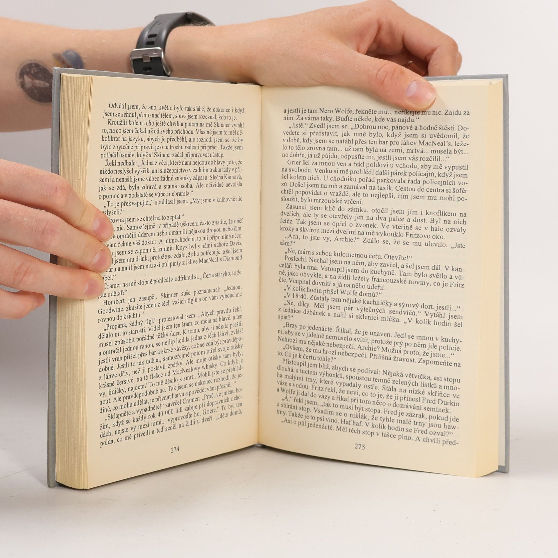 Rex Stout Tři případy a Nero Wolfe