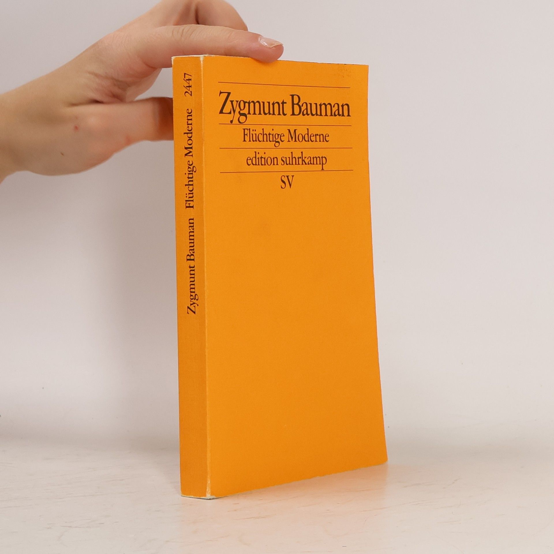 Zygmunt Bauman Flüchtige Moderne