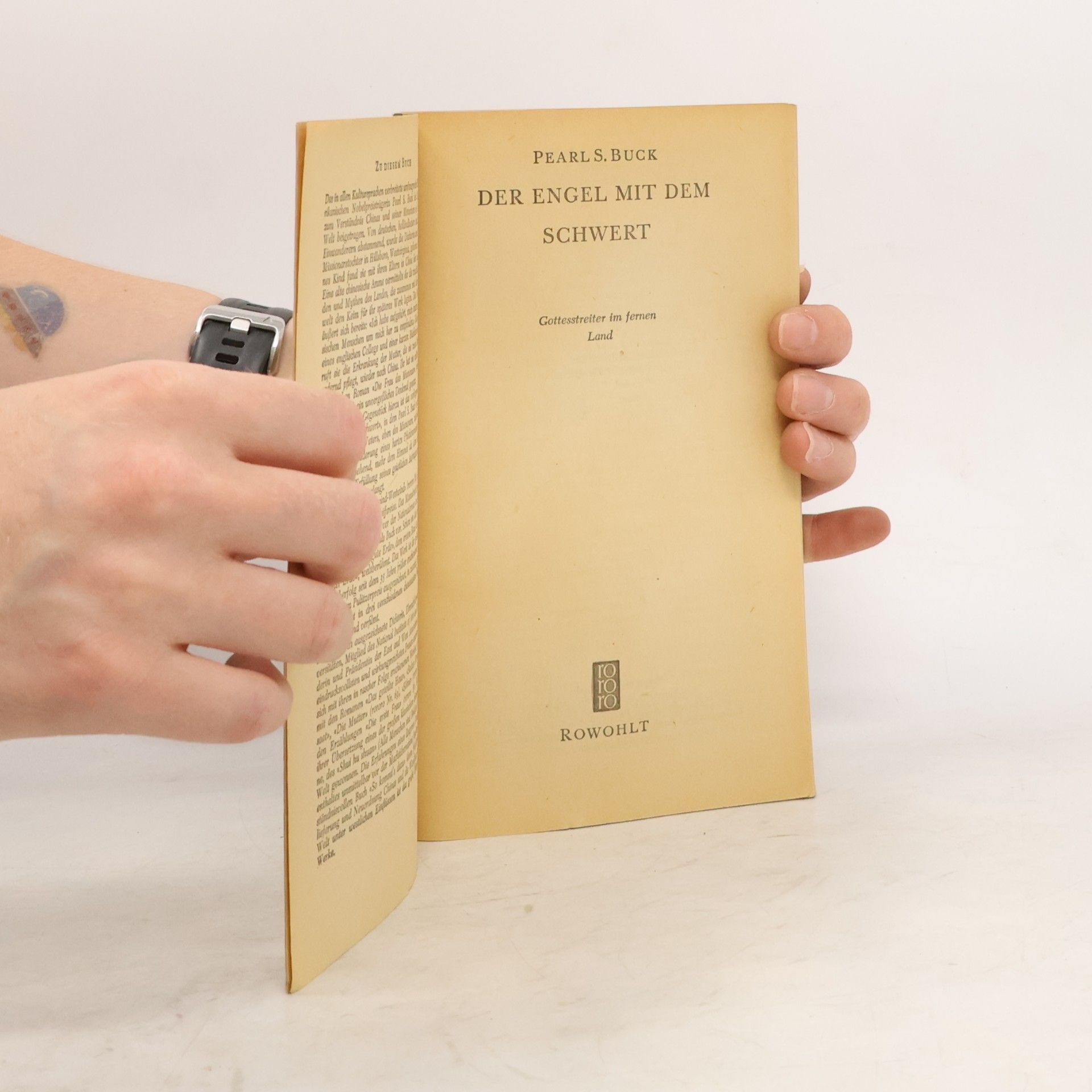 Pearl S. Buck Der Engel mit dem Schwert