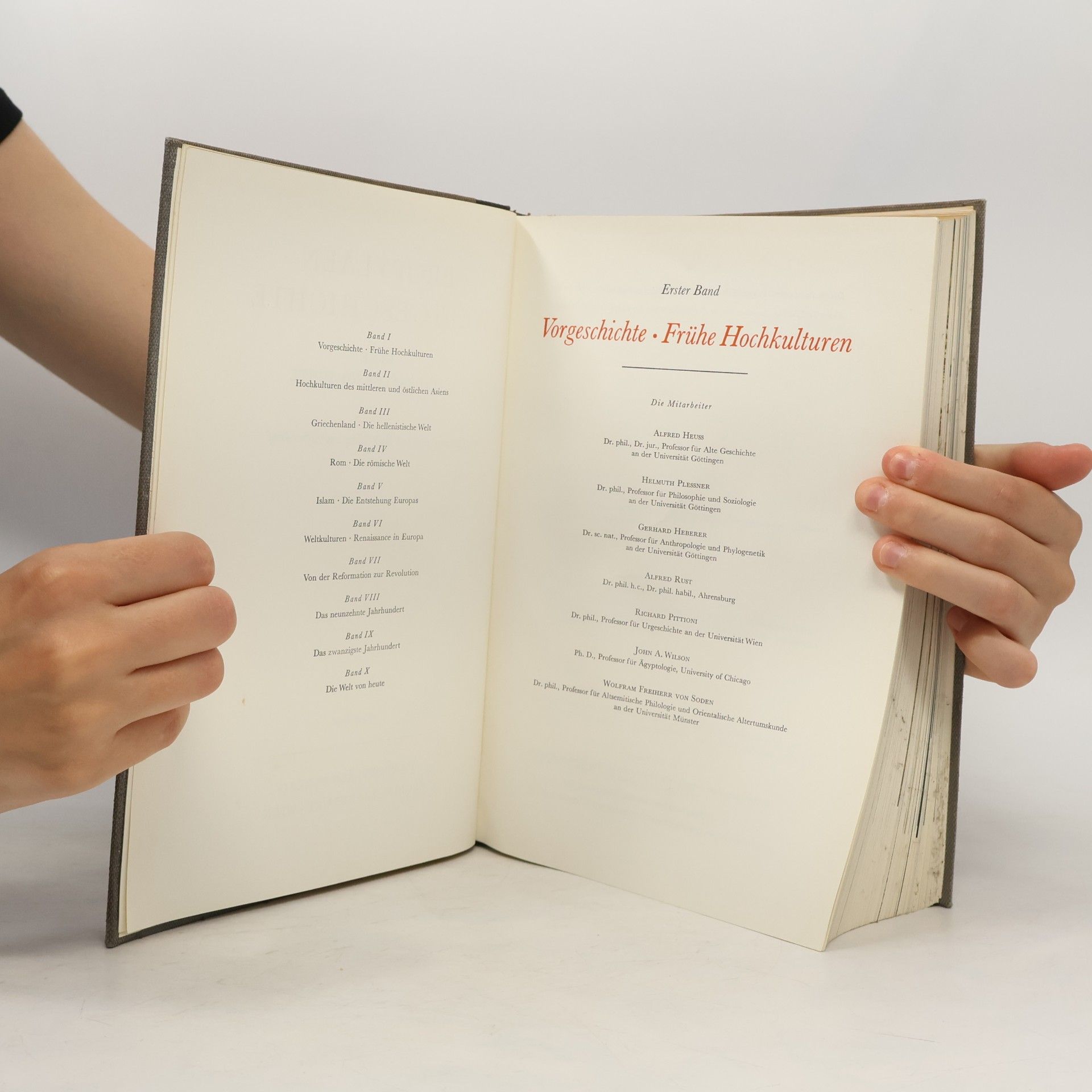 Autorenkollektiv Propyläen Weltgeschichte. Vorgeschichte Frühe Hochkulturen 1
