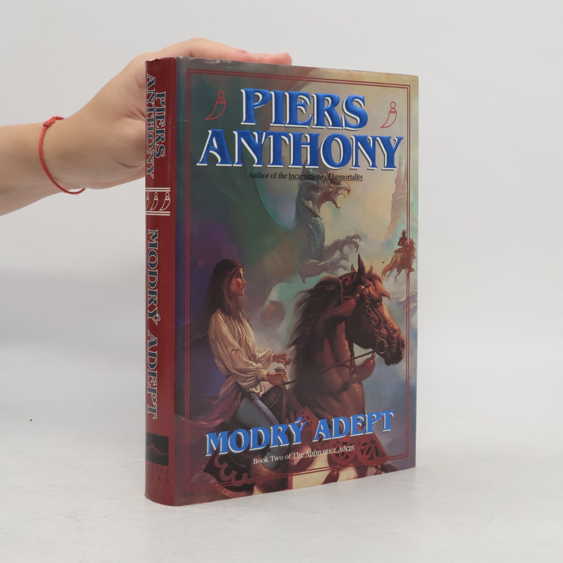 Piers Anthony Začínající adept 2. Modrý adept