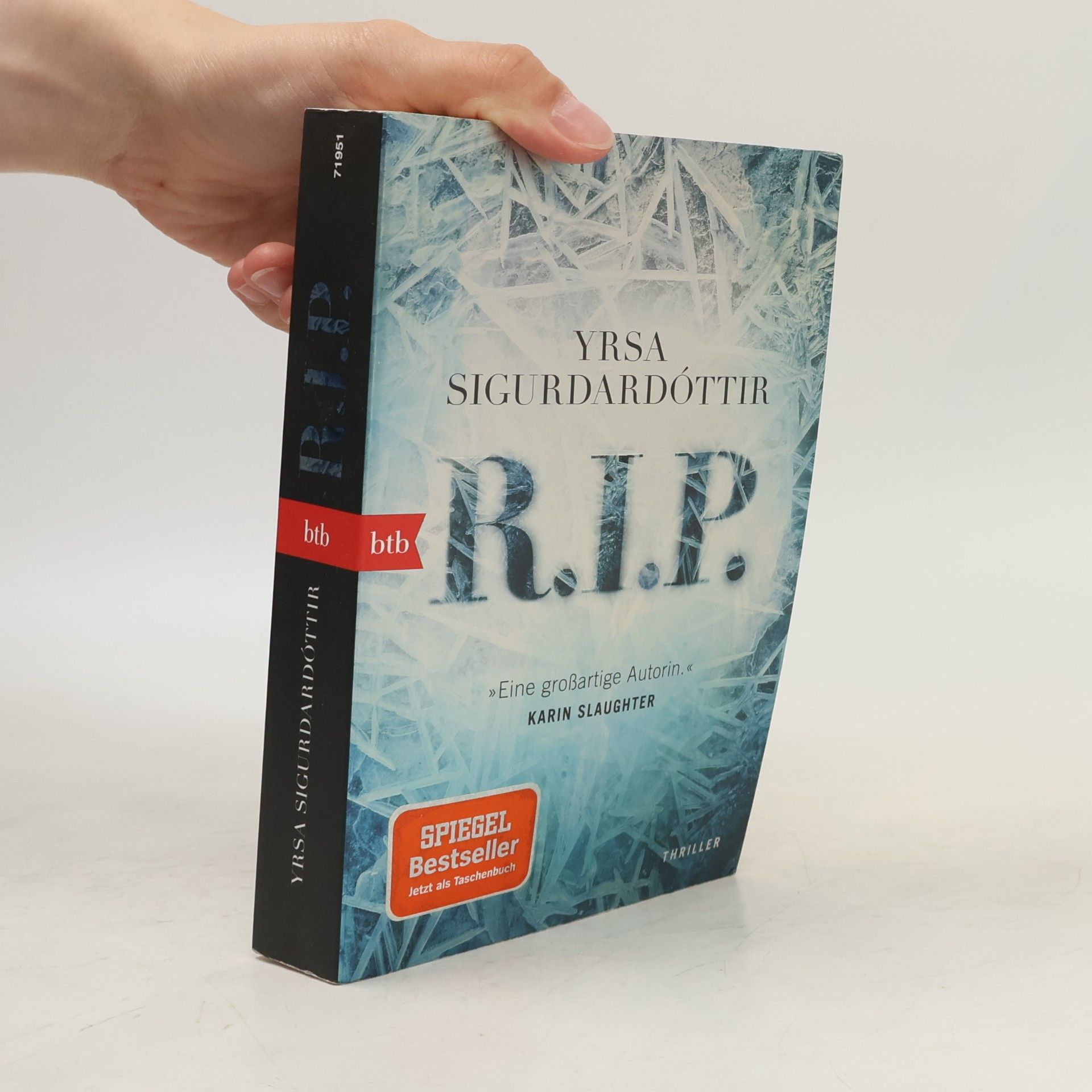 Yrsa Sigurðardóttir R.I.P.