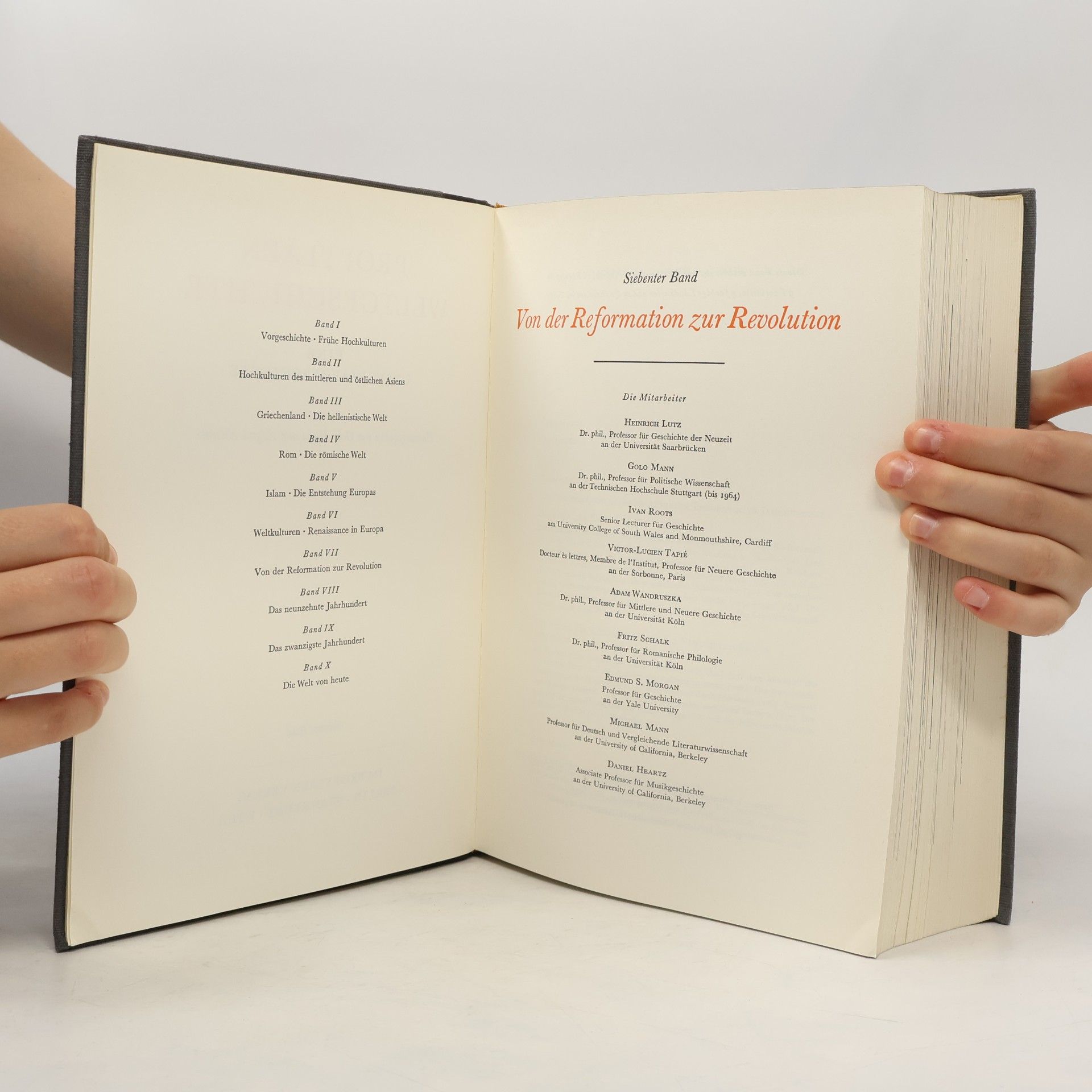 Various authors Propyläen-Weltgeschichte: Von der Reformation zur Revolution 7