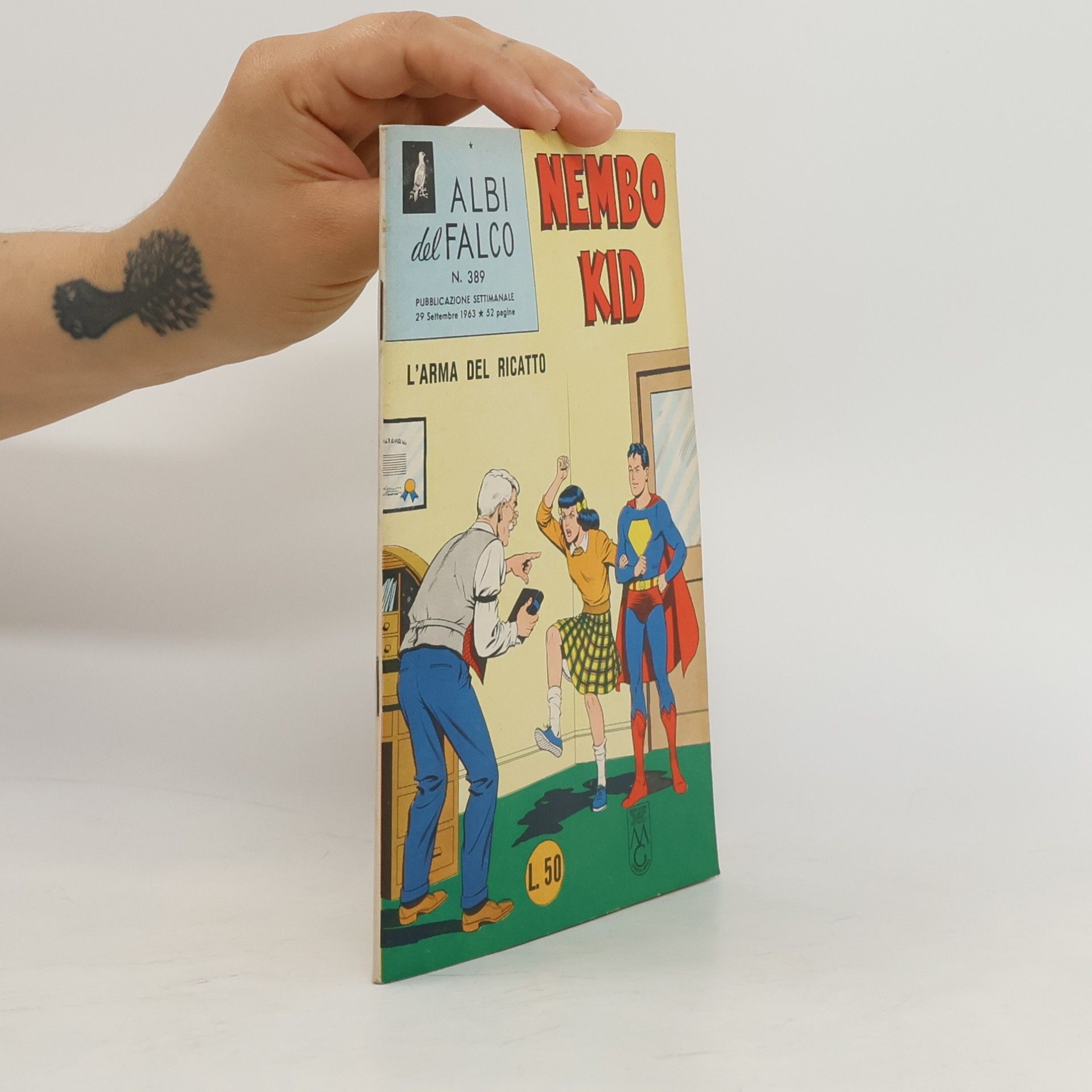 Collectif d'auteurs Nembo Kid. L'arma del Ricatto