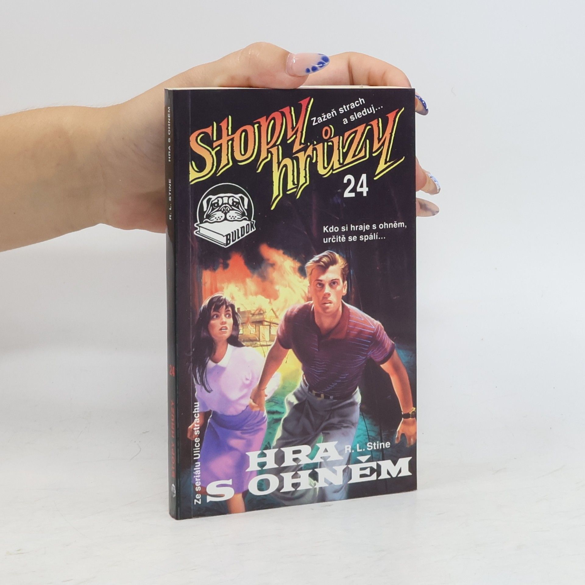 R. L. Stine Stopy hrůzy 24. Hra s ohněm