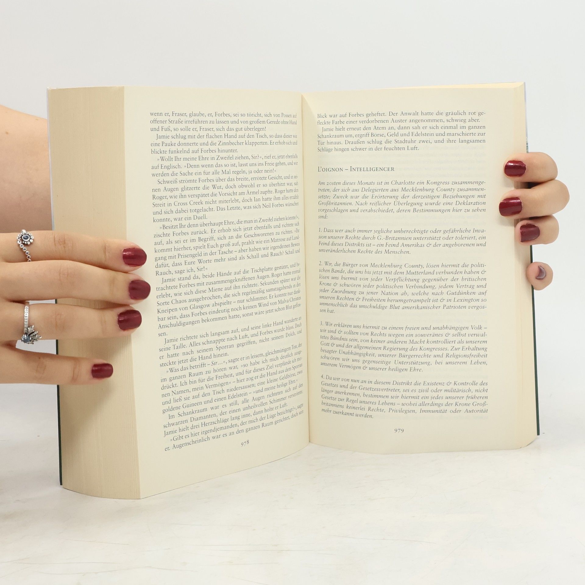Diana Gabaldon Ein Hauch von Schnee und Asche