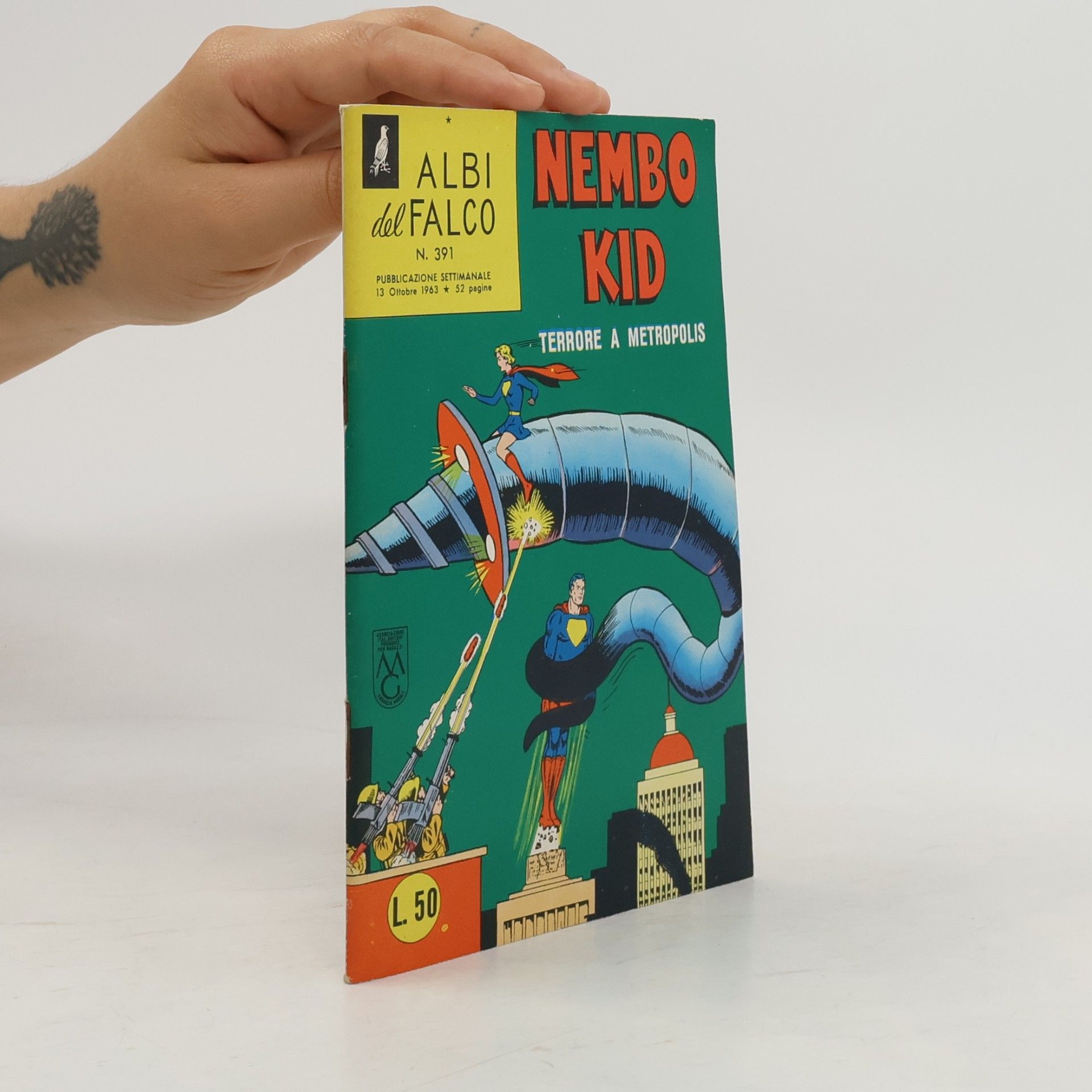 Collectif d'auteurs Nembo Kid. Terrore a metropolis