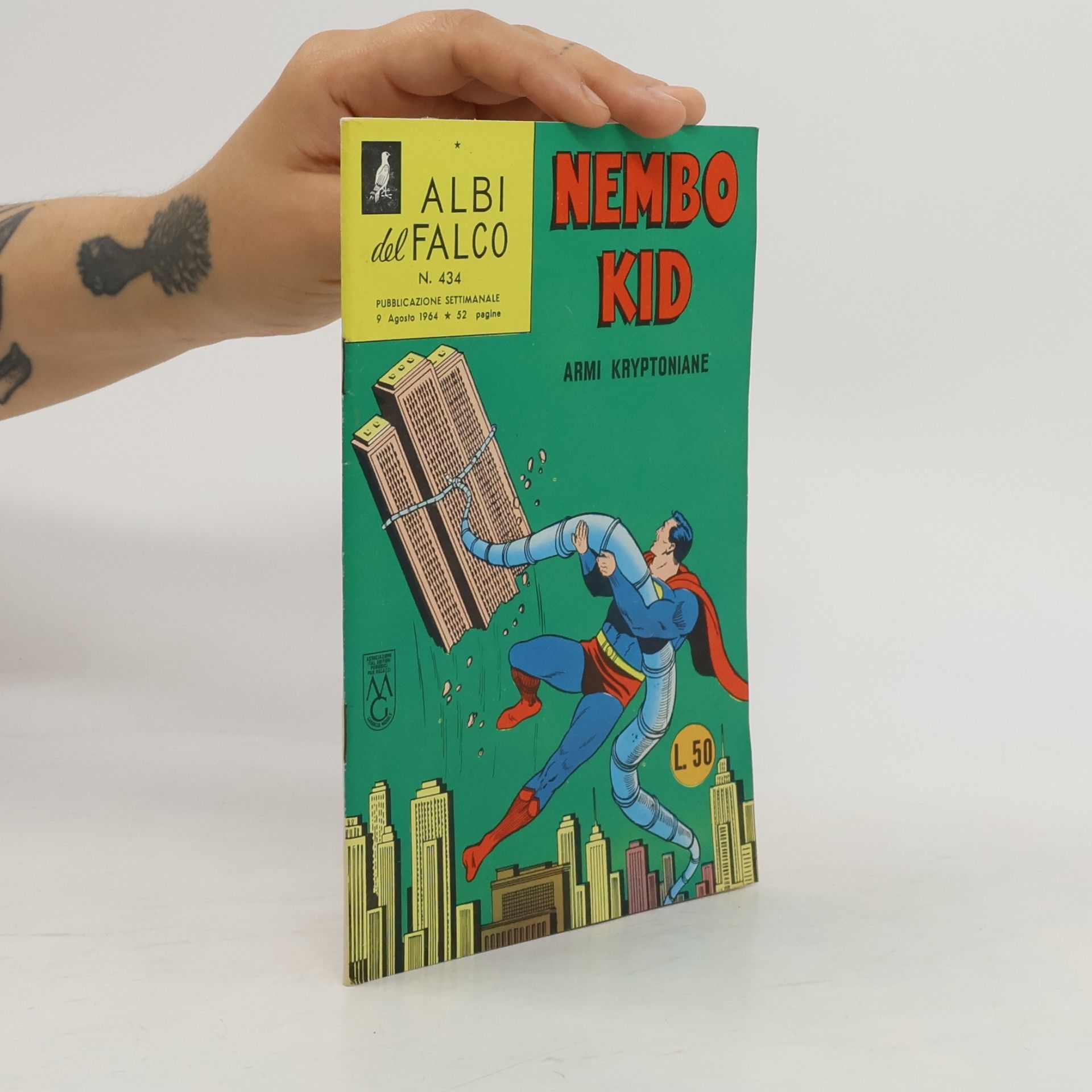 Collectif d'auteurs Nembo Kid. Armi kryptoniane