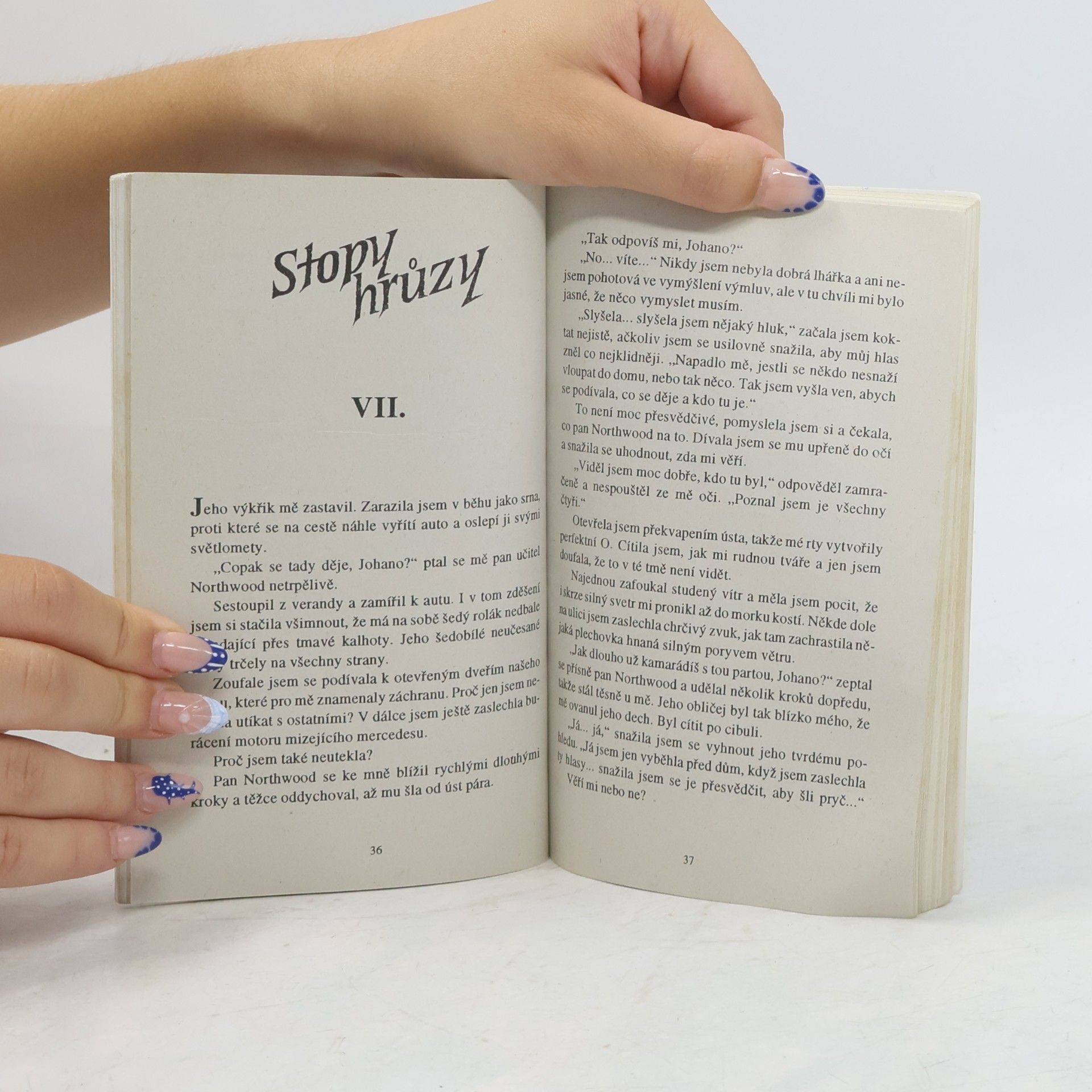 R. L. Stine Sázka. Stopy hrůzy 62
