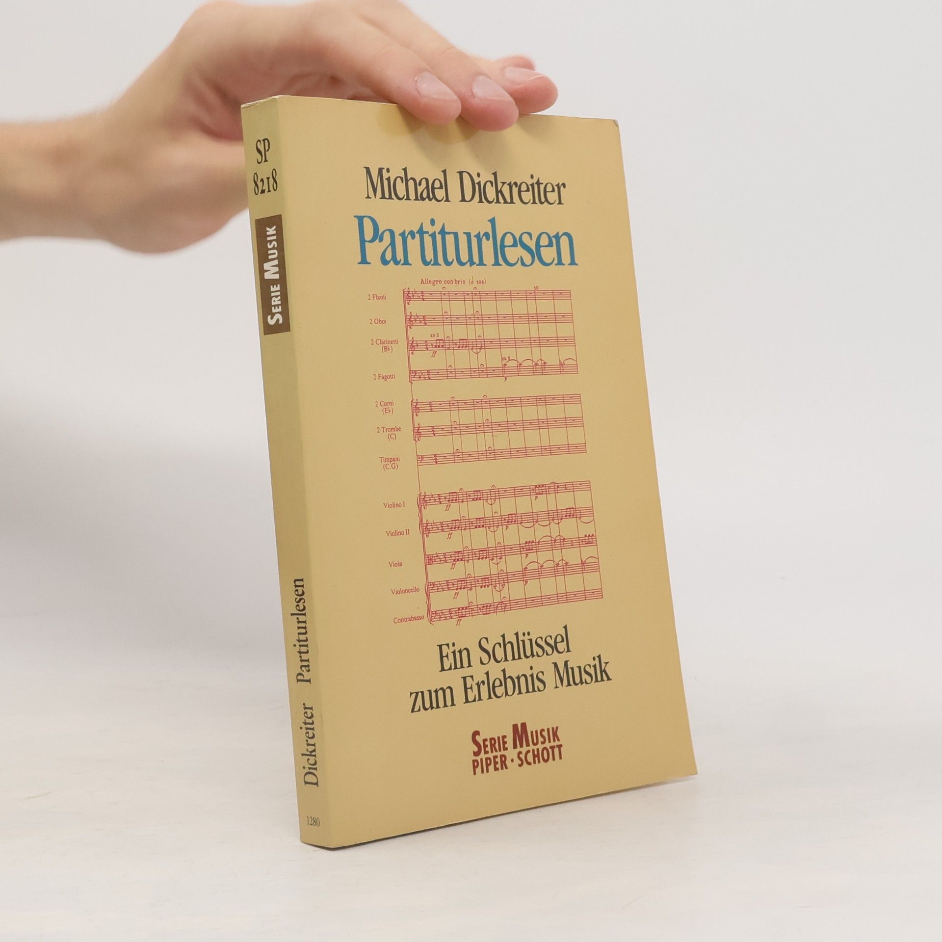 Michael Dickreiter Partiturlesen