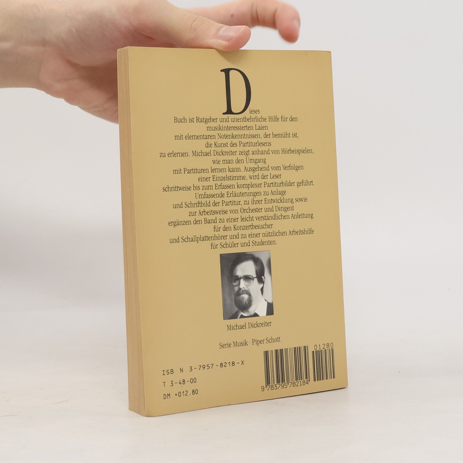 Michael Dickreiter Partiturlesen