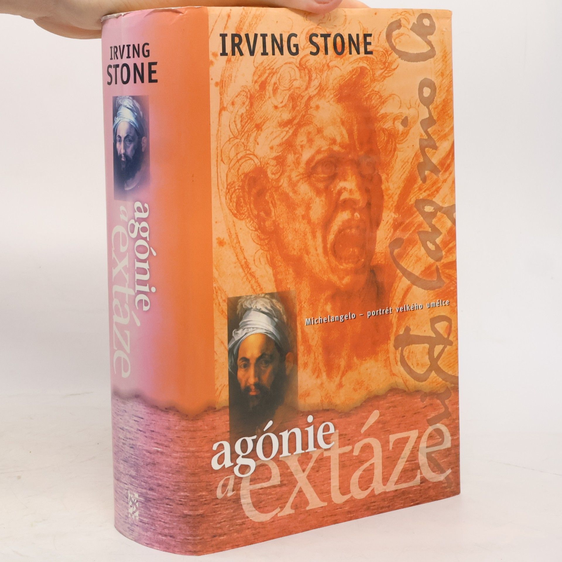 Irving Stone Agónie a extáze. Životopisný román o Michelangelovi