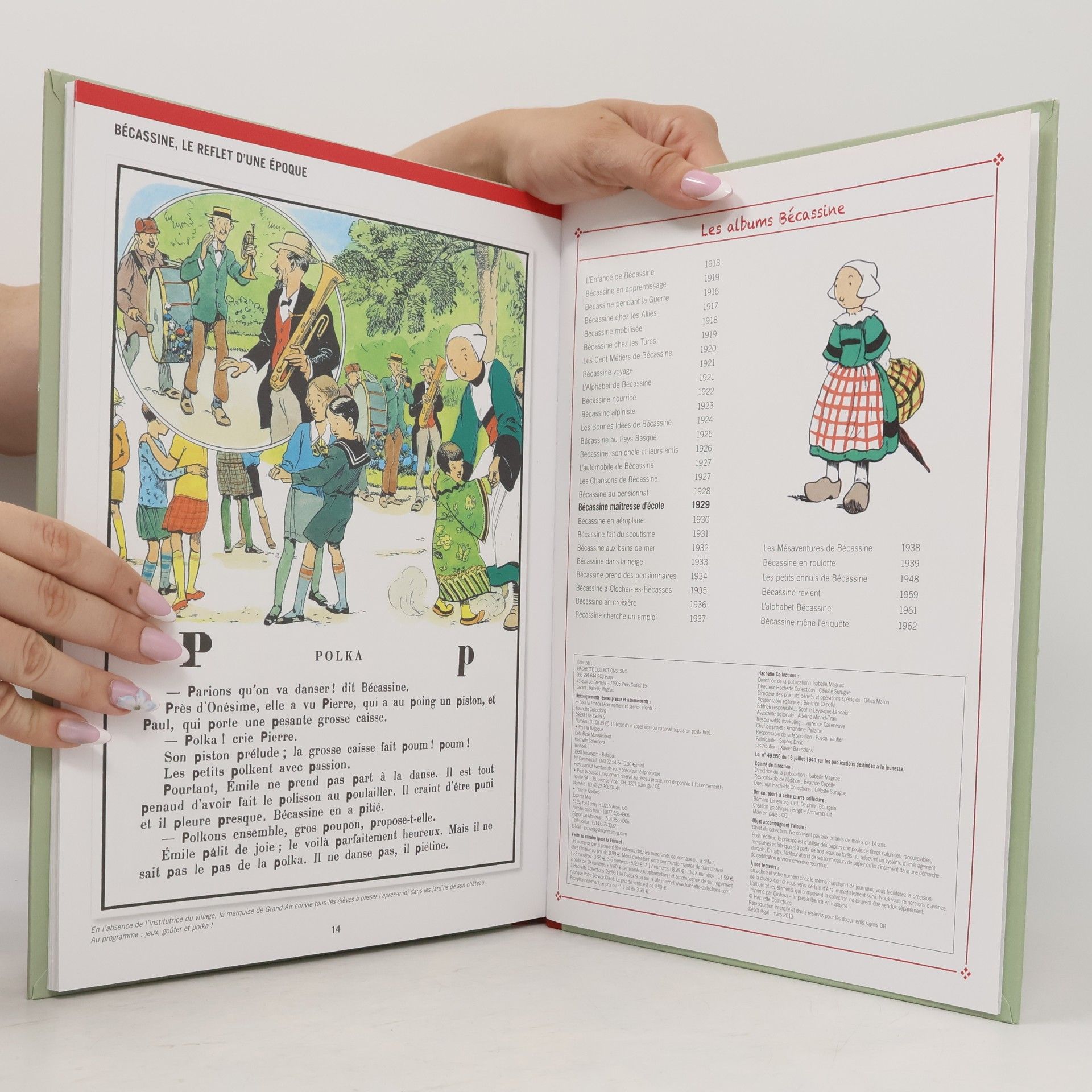Autorenkollektiv Bécassine maîtresse d'école