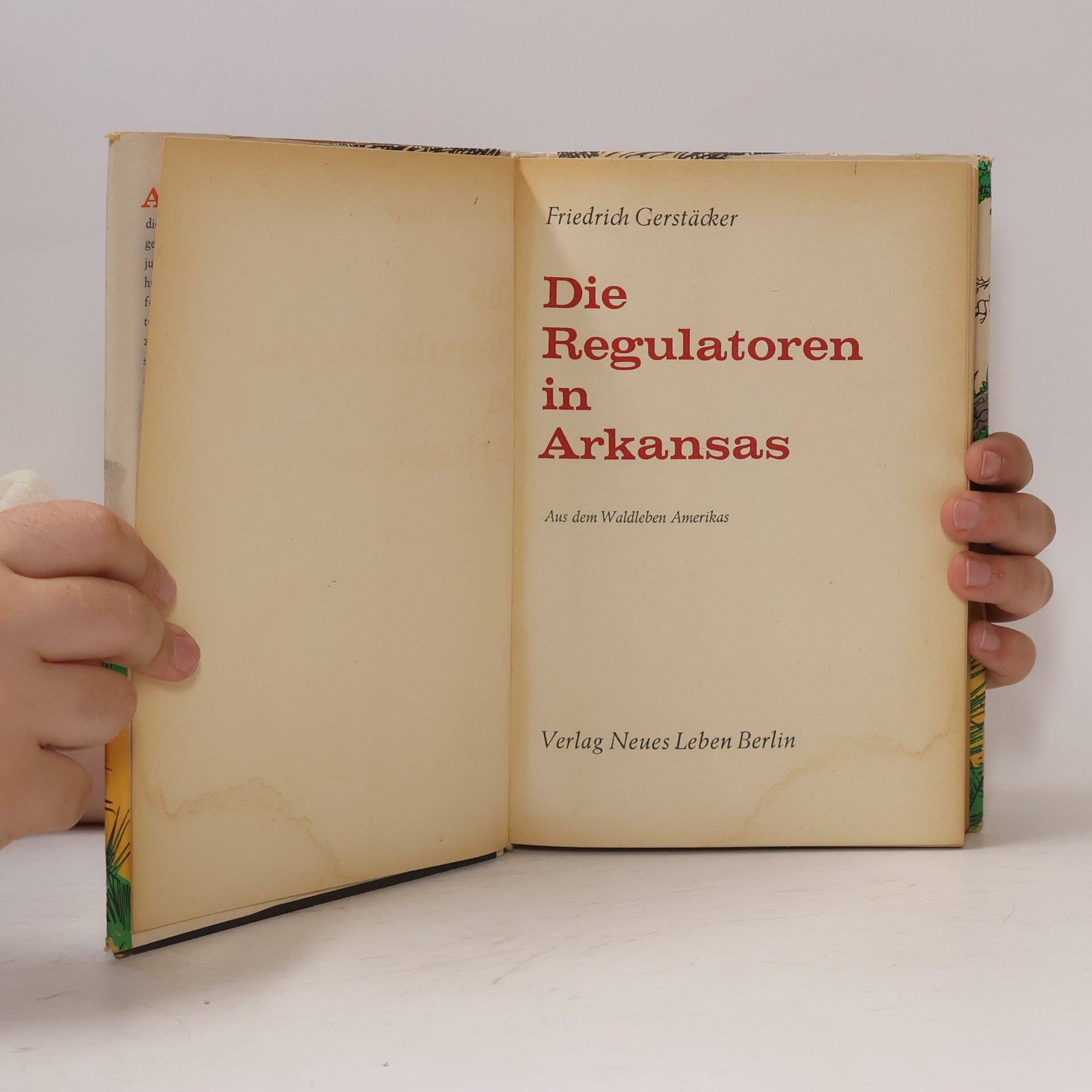 Friedrich Gerstäcker Die Regulatoren in Arkansas