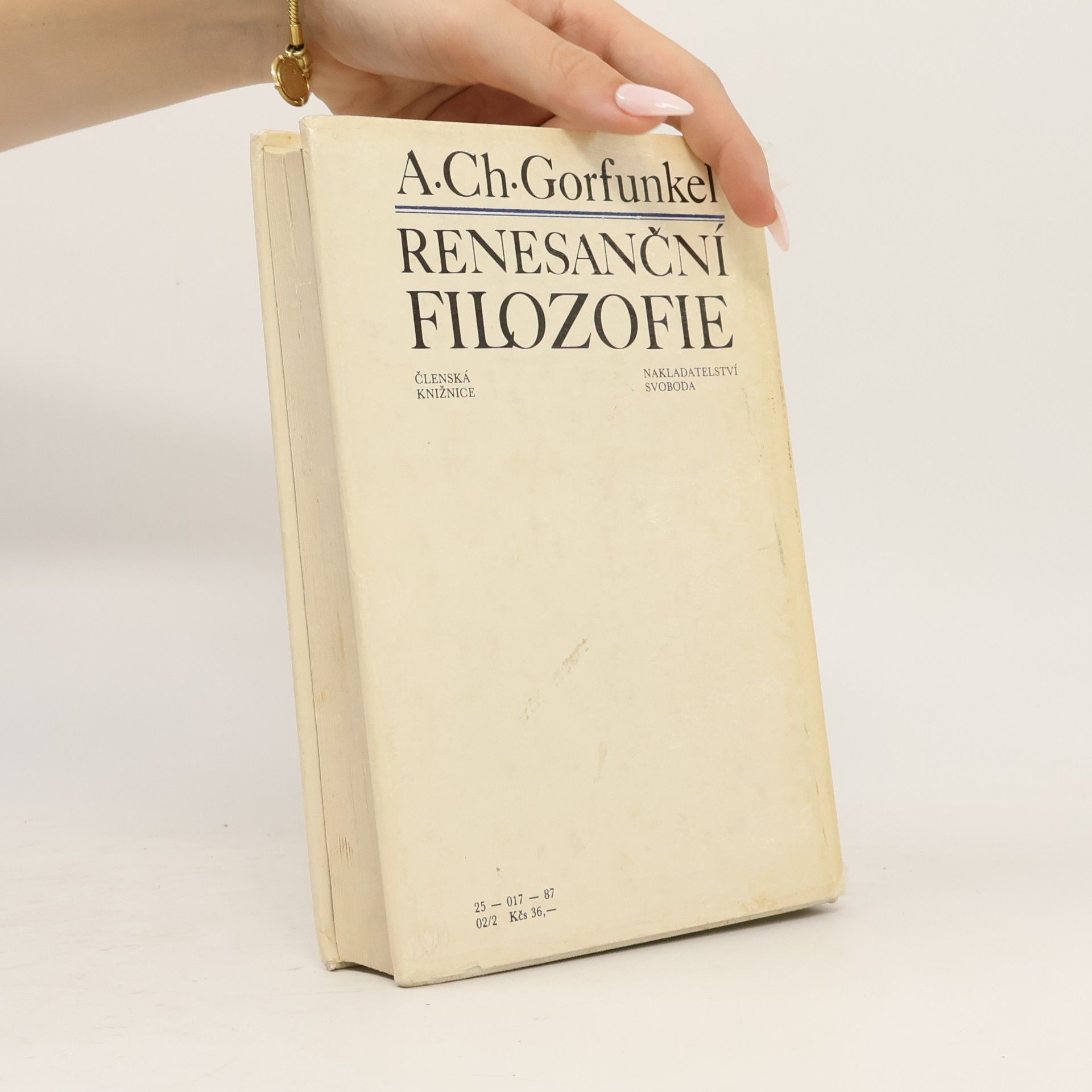 Alexander Chaimovič Gorfunkel Renesanční filozofie