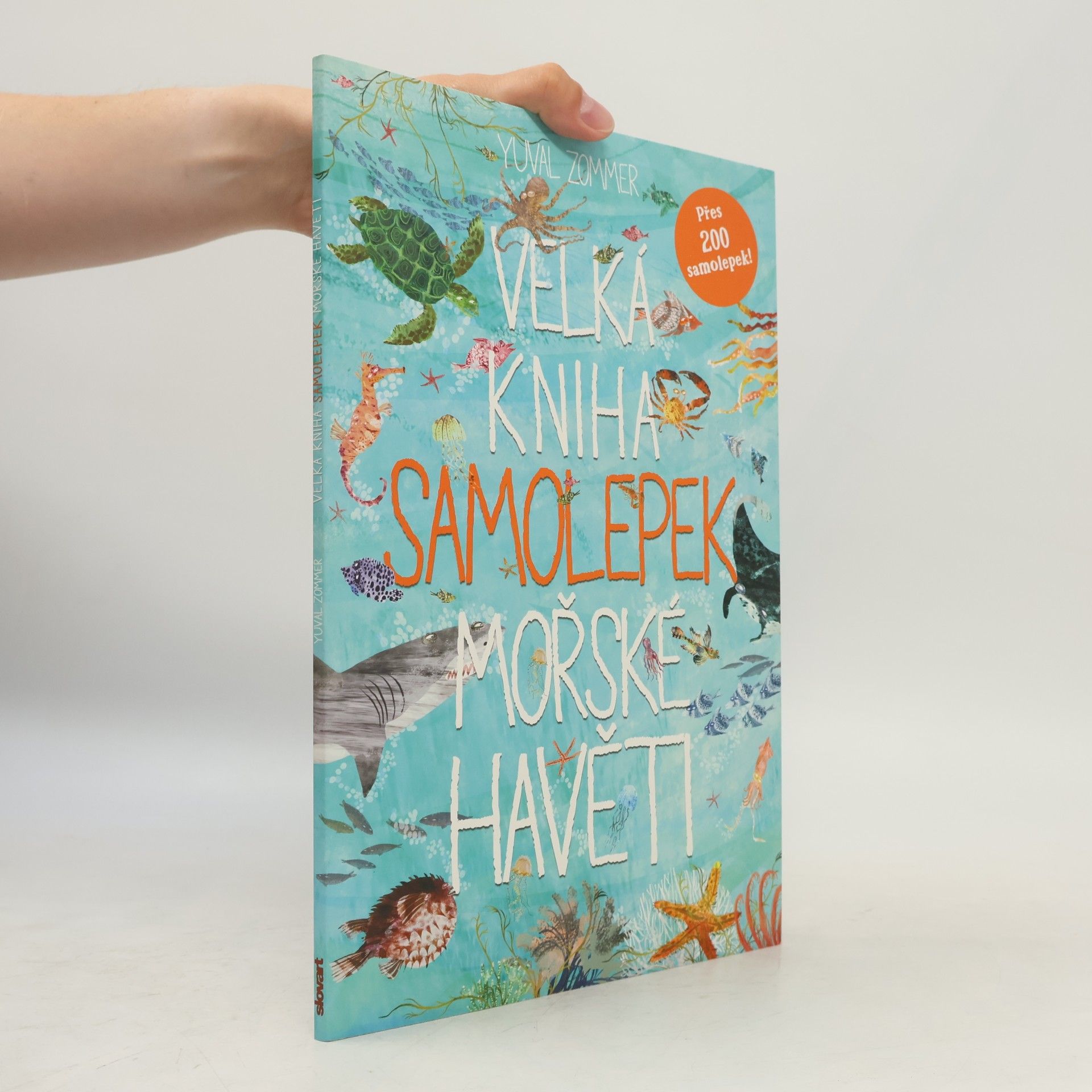 Velká kniha samolepek mořské havěti