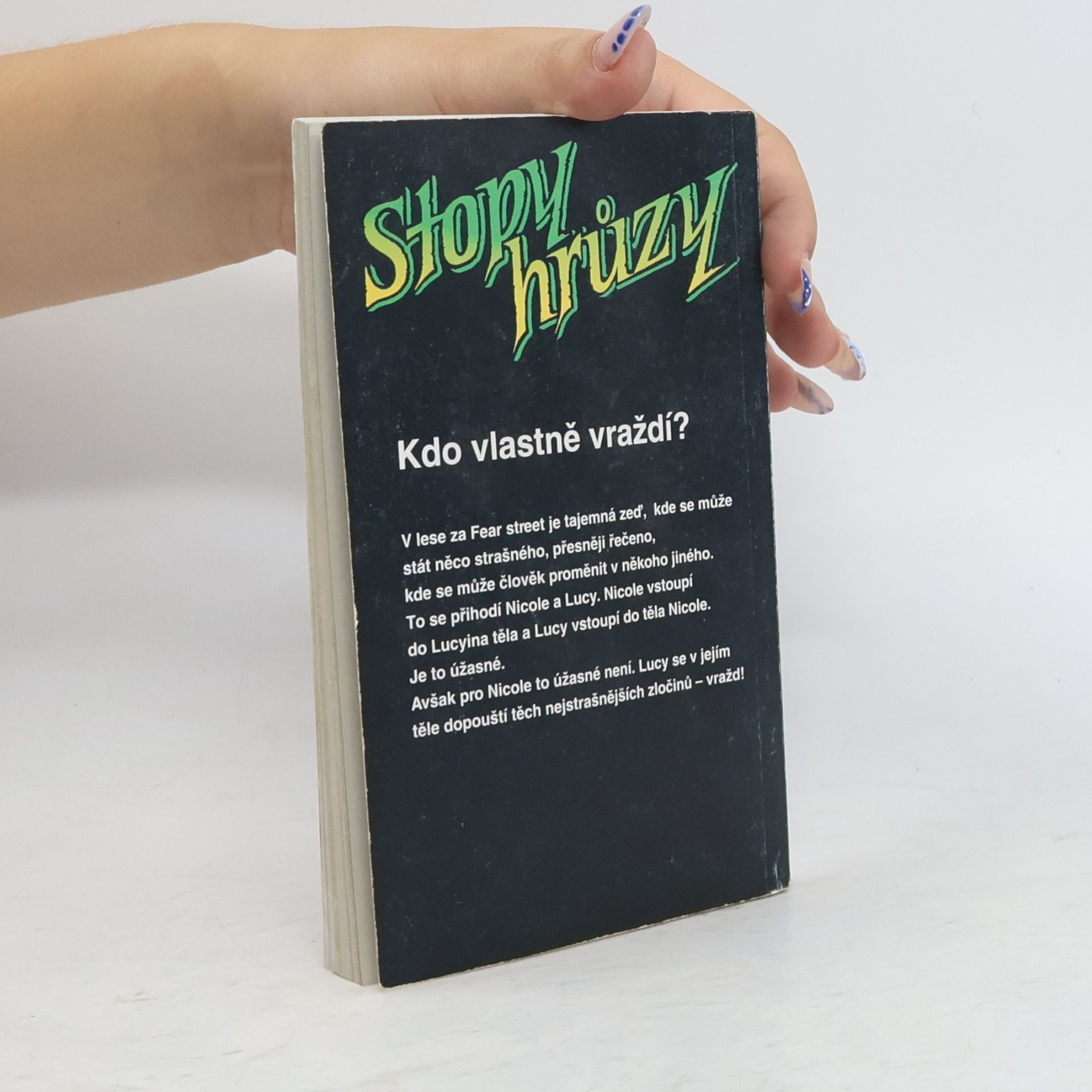 R. L. Stine V cizím těle. Stopy hrůzy 70