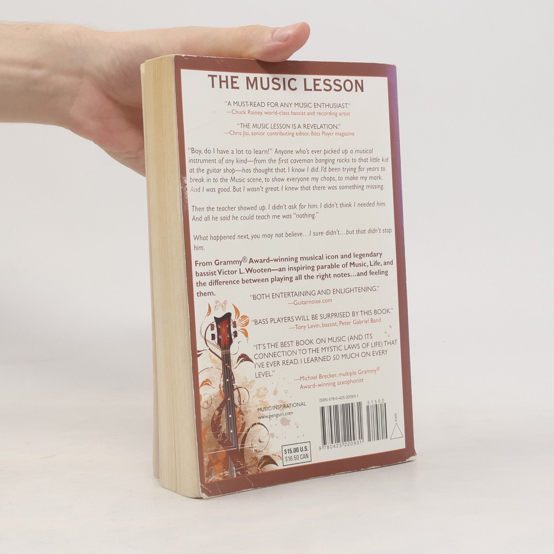 Victor L. Wooten The Music Lesson. A Spiritual Search For Growth Through Music