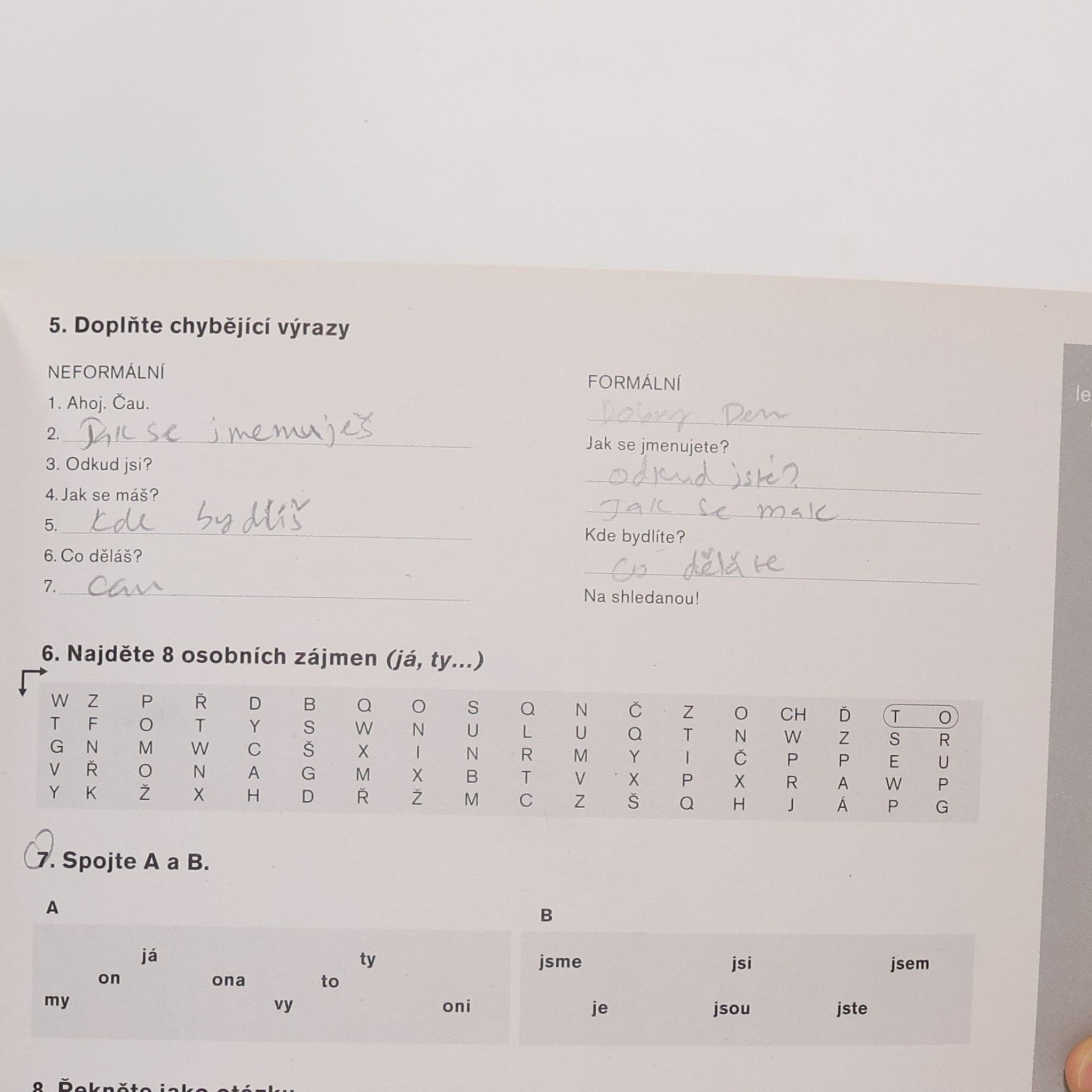 Lída Holá New Czech Step by Step. Activity Book