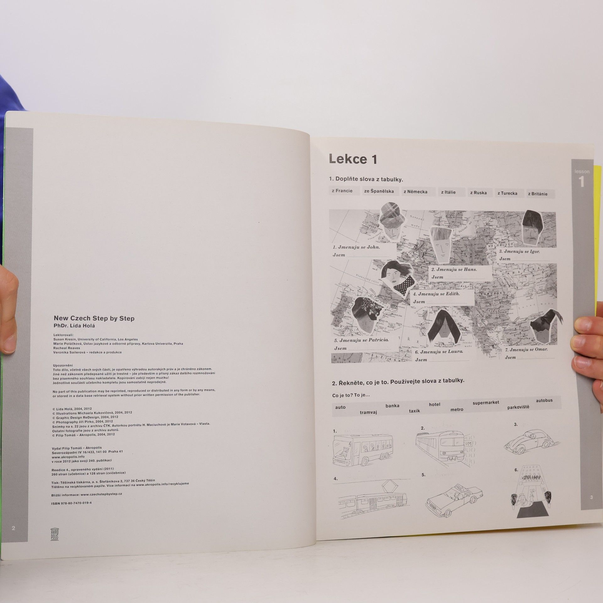 Lída Holá New Czech Step by Step. Activity Book