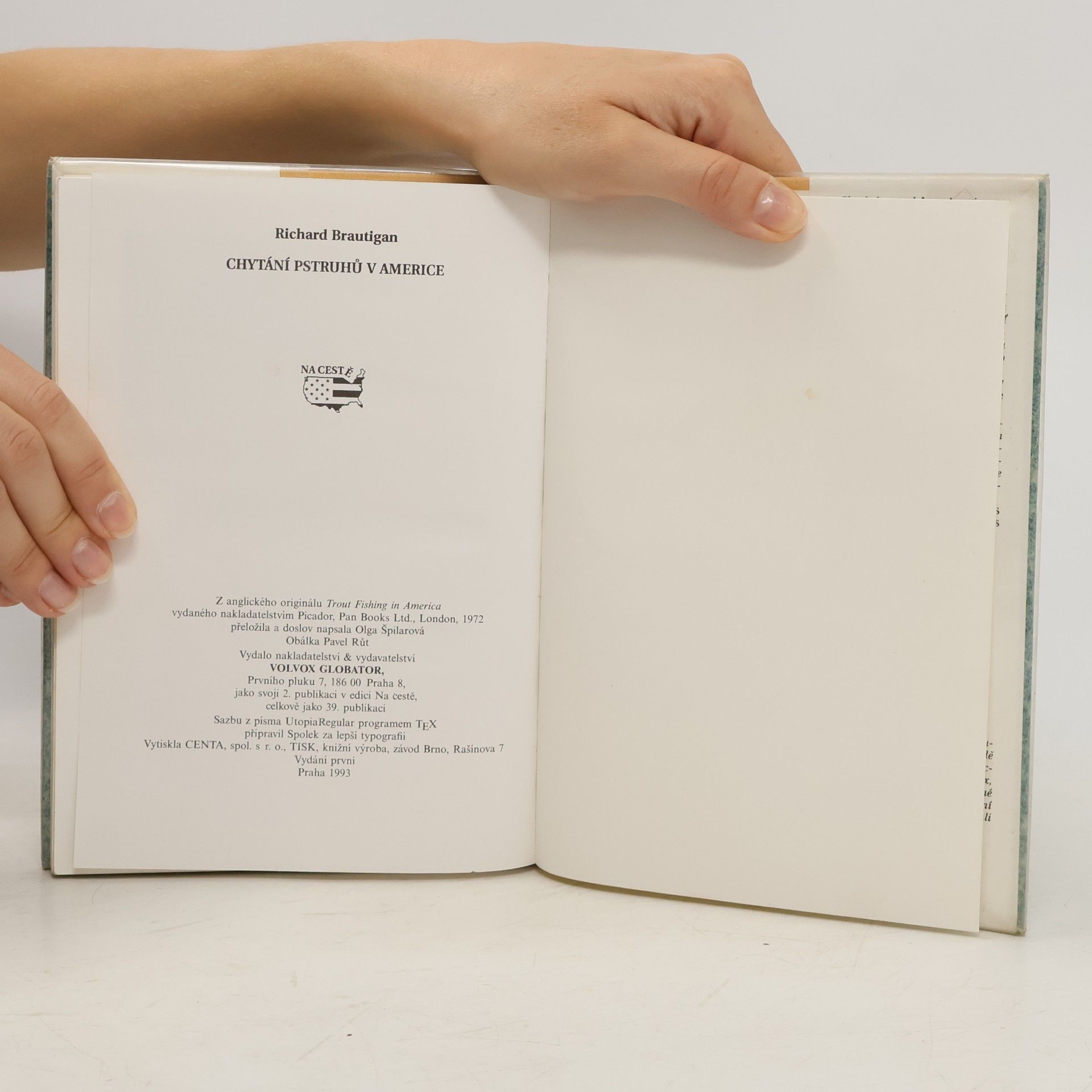 Richard Brautigan Chytání pstruhů v Americe