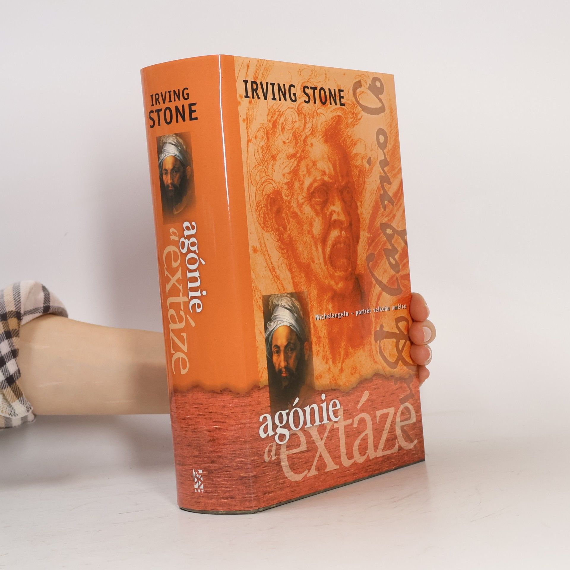 Irving Stone Agónie a extáze. Životopisný román o Michelangelovi