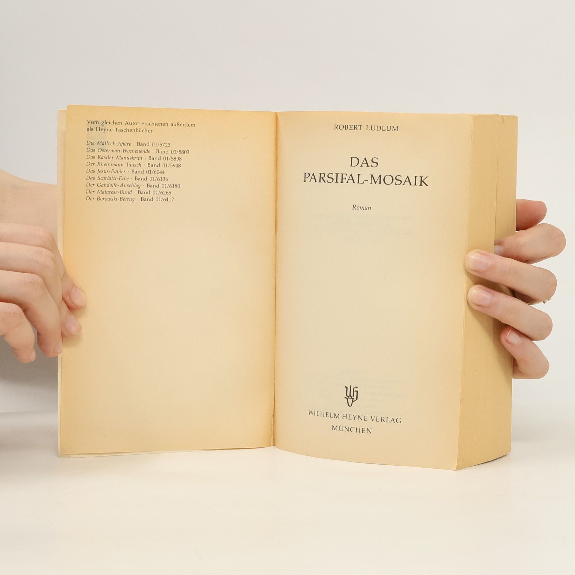 Robert Ludlum Das Parsifal-Mosaik Roman