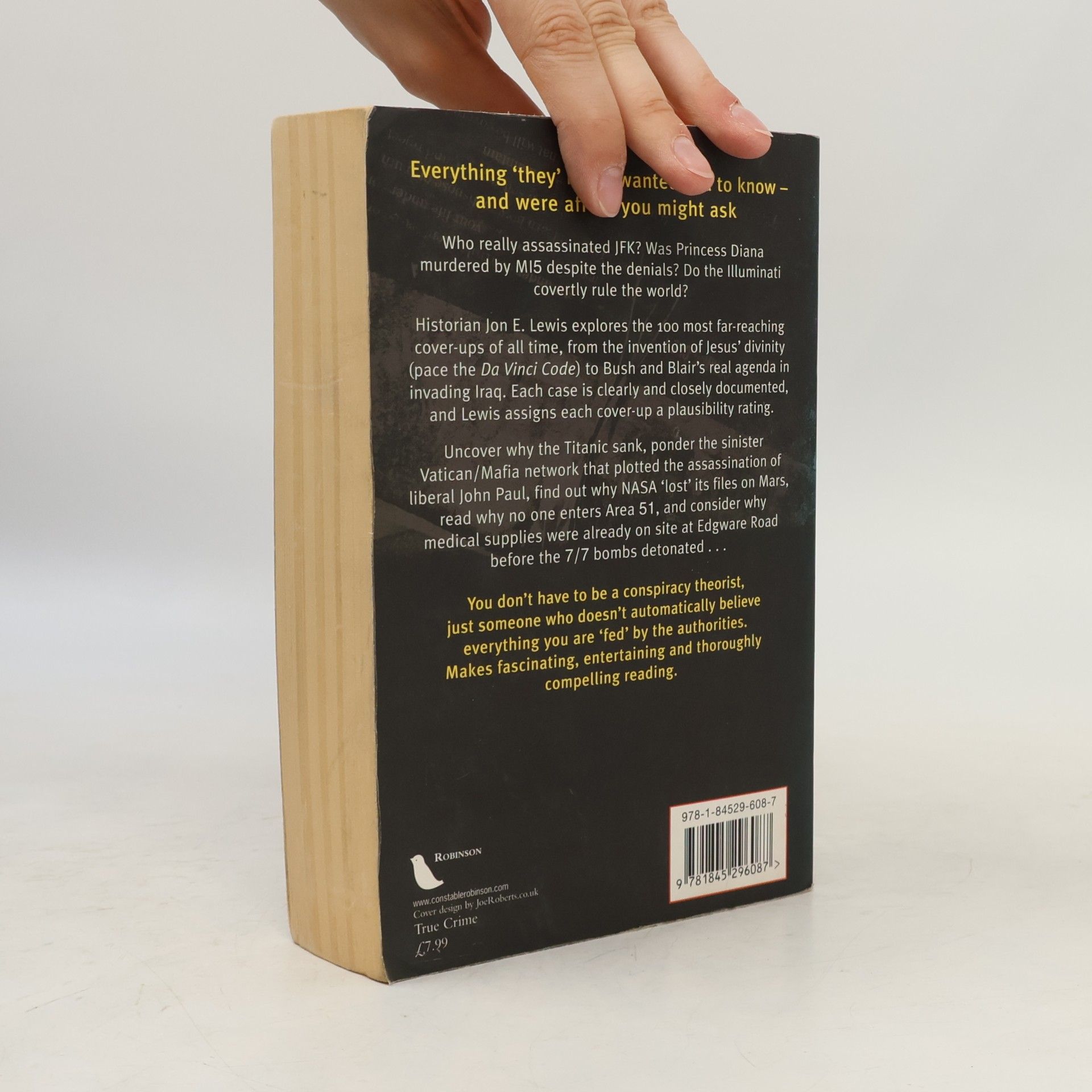 Jon E. Lewis The Mammoth Book of Cover-Ups