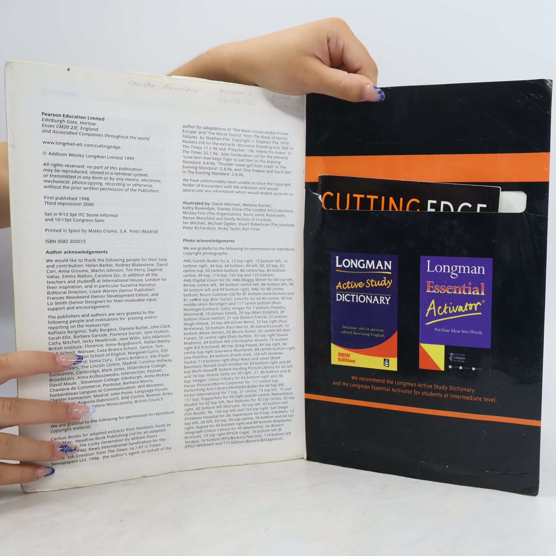 Sarah Cunningham Cutting Edge. Intermediate. Student's Book