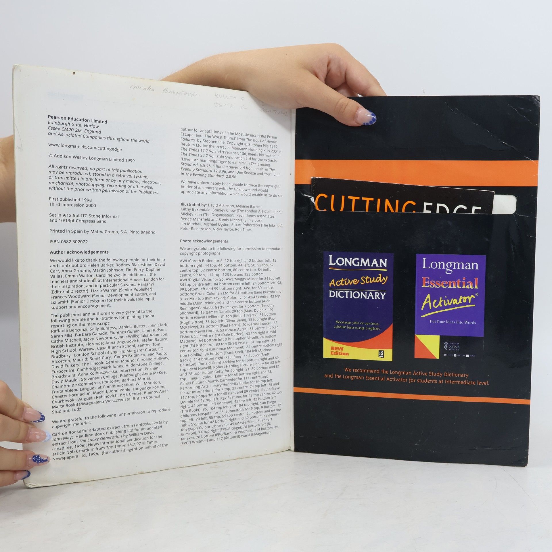 Sarah Cunningham Cutting Edge. Intermediate. Student's Book