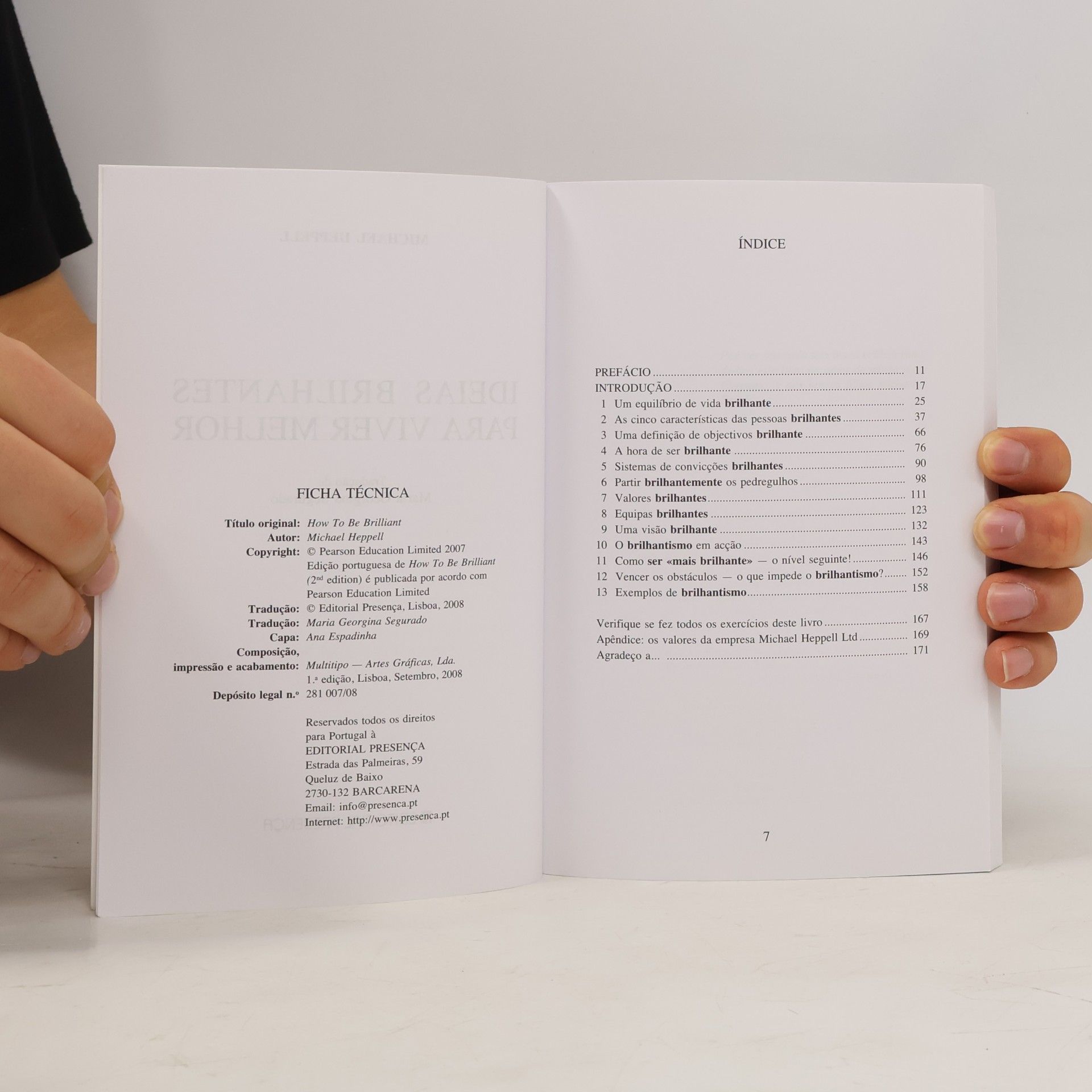 Michael Heppell Ideias brilhantes para viver melhor (Portuguese Edition)