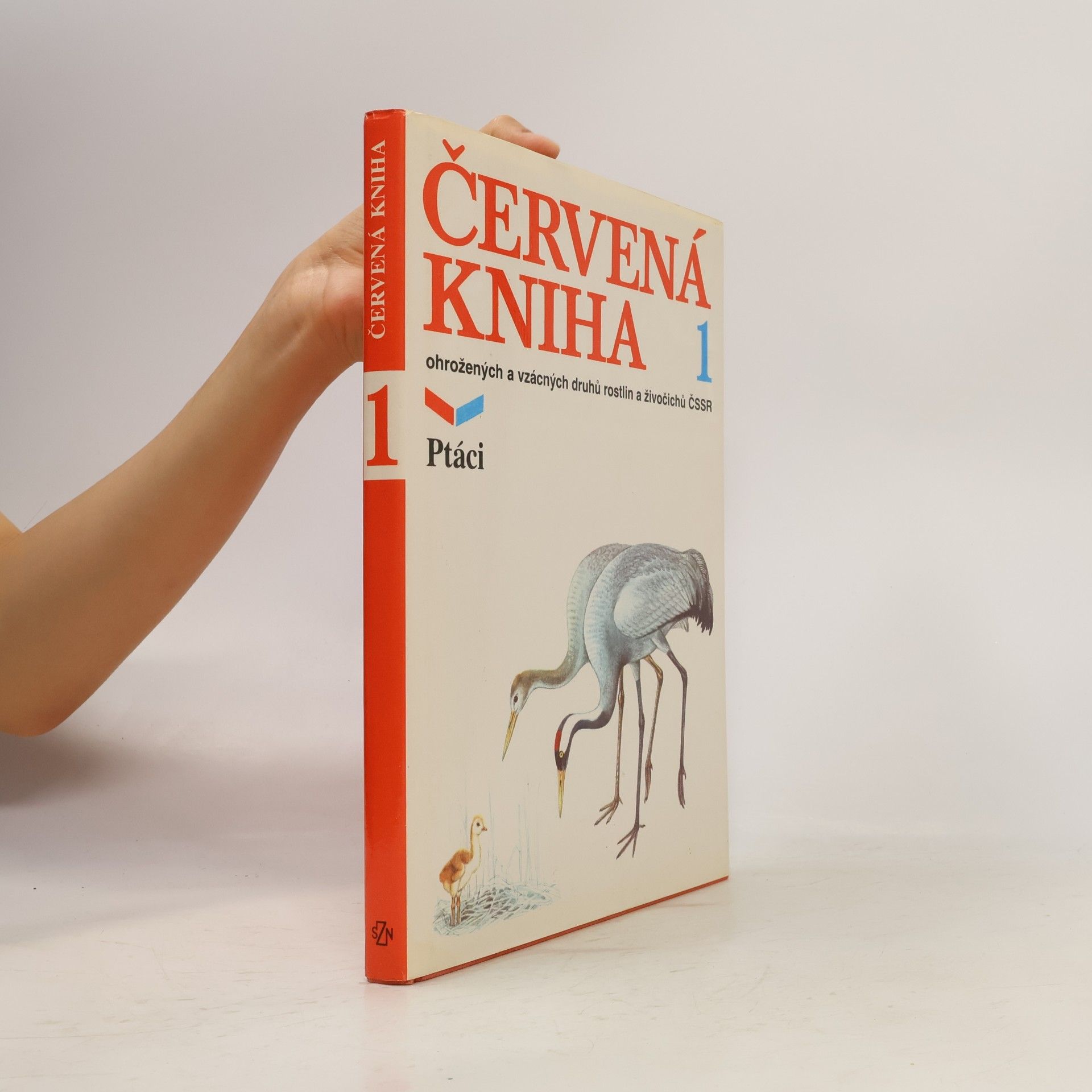Kamil Sedláček Červená kniha ohrožených a vzácných druhů rostlin a živočichů ČSSR. 1, Ptáci