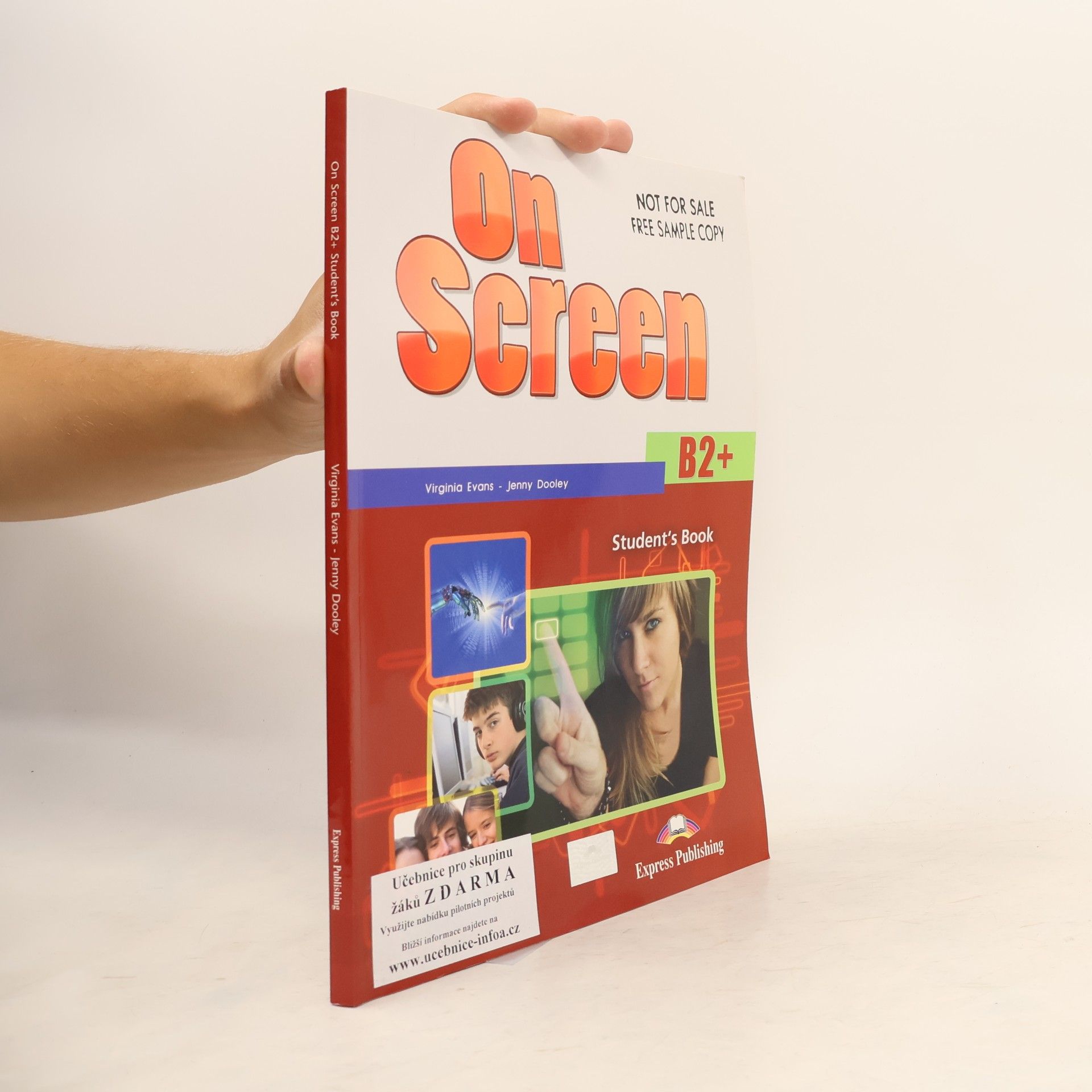 Kolektiv autorů On Screen: Students Book B2+