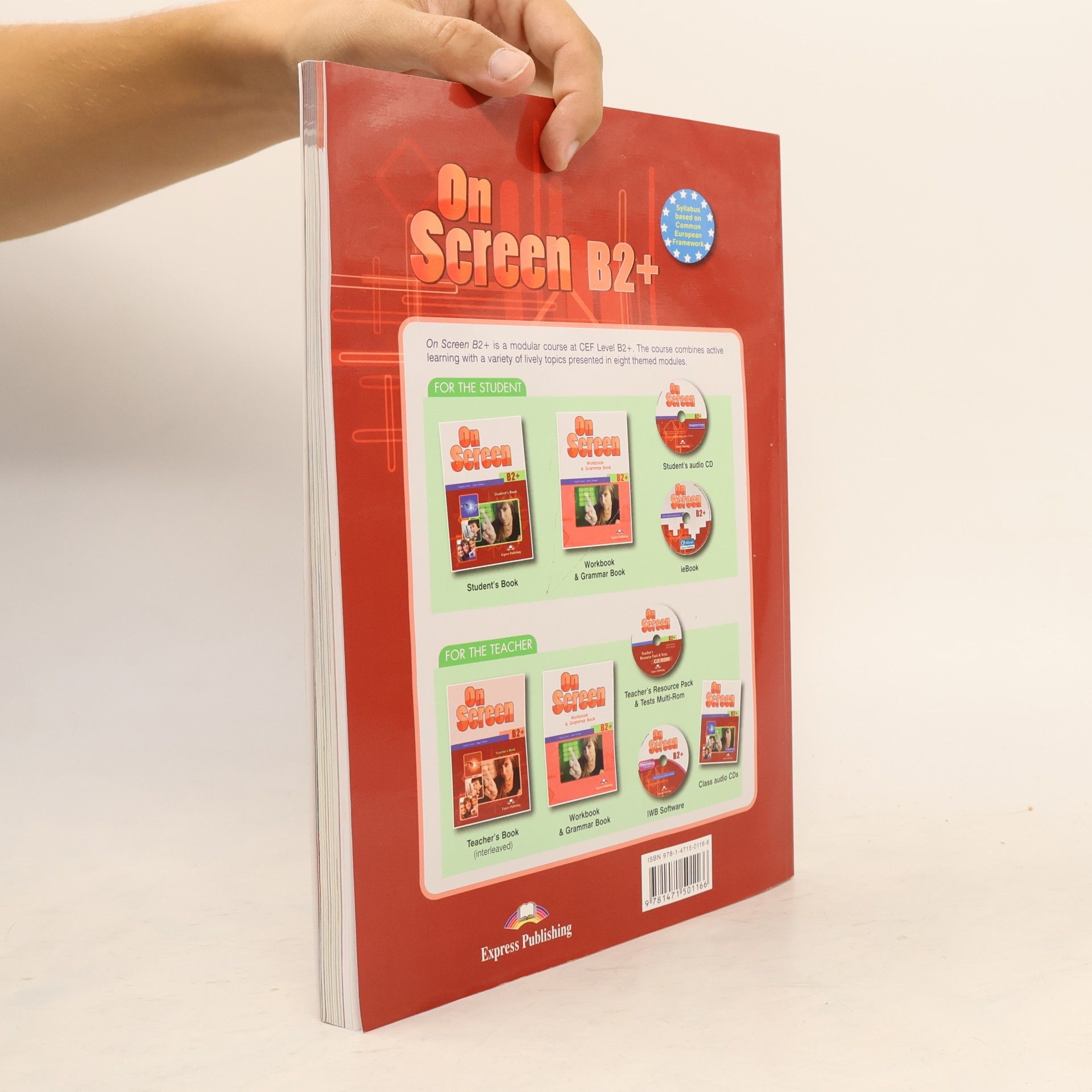 Collectif d'auteurs On Screen: Students Book B2+