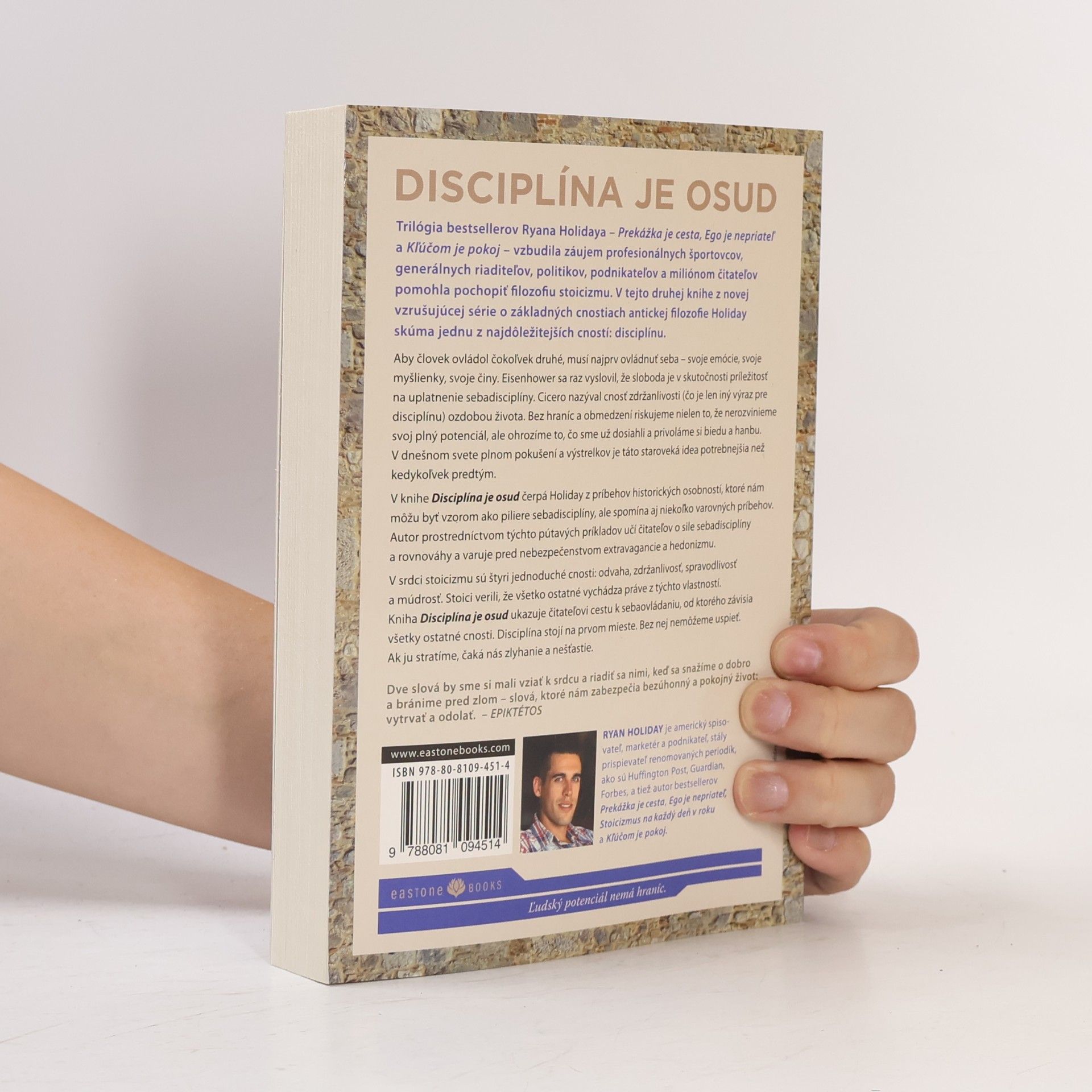 Ryan Holiday Disciplína je osud