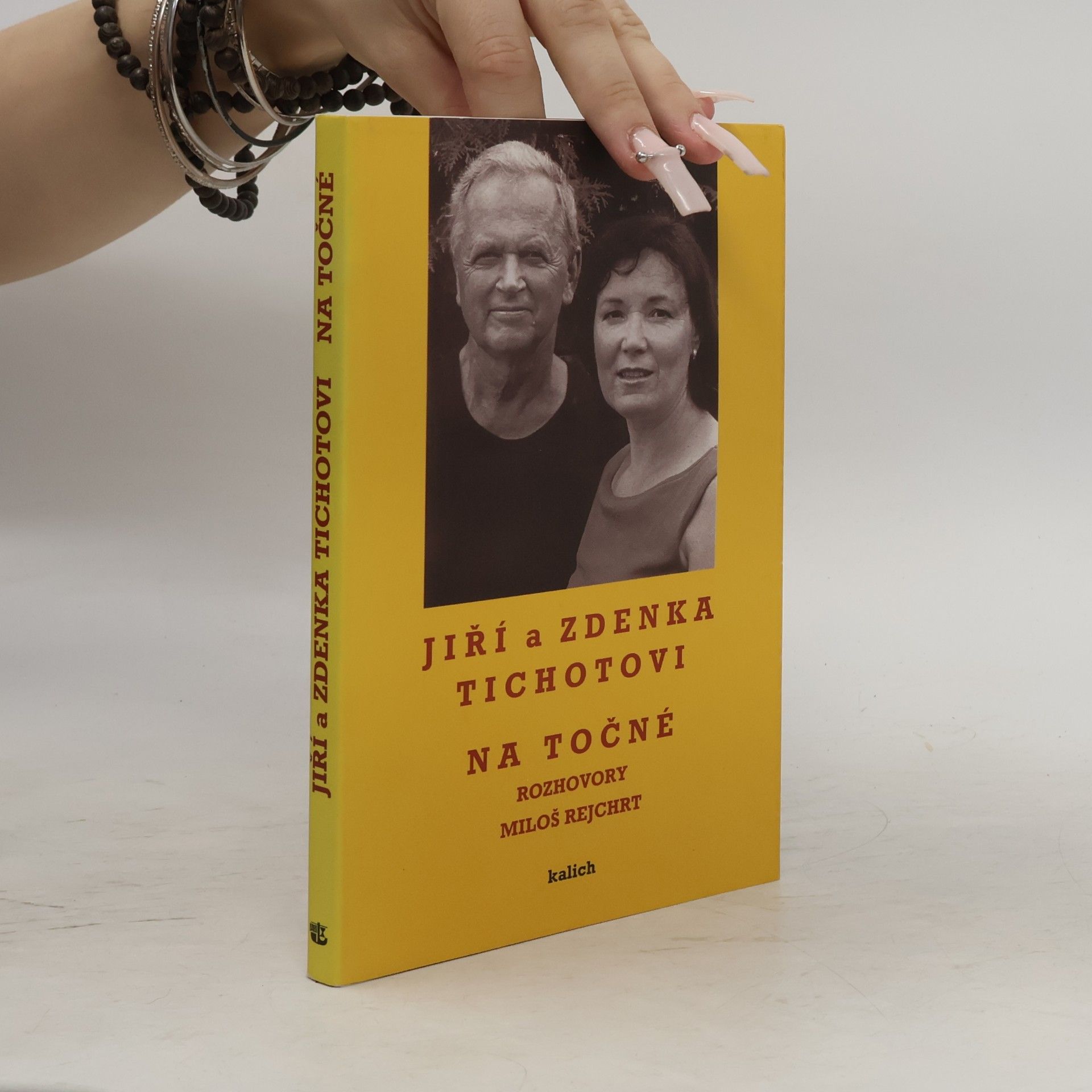 Miloš Rejchrt Jiří a Zdenka Tichotovi. Na Točné.