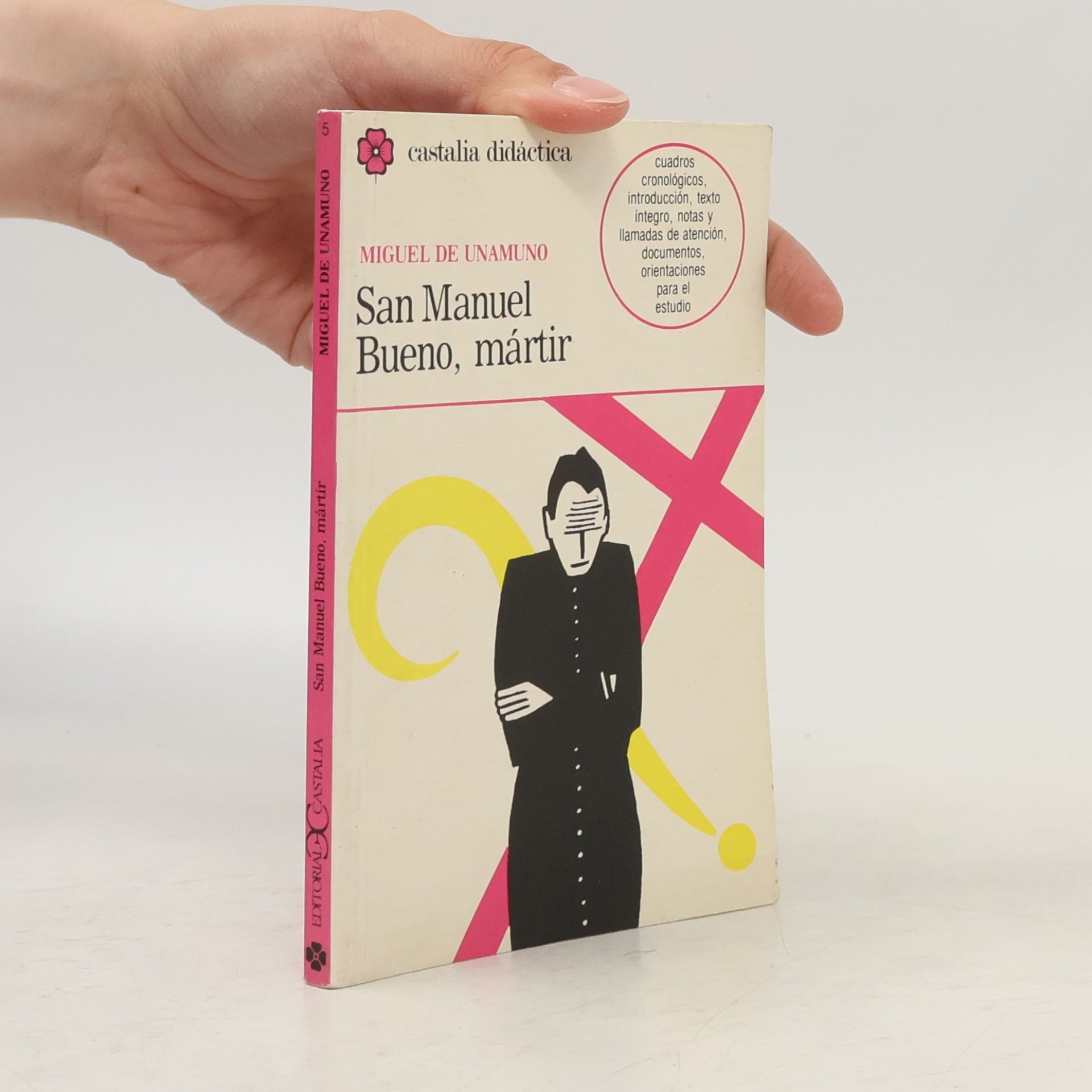 Joaquín Rubio Tovar Castalia Didáctica - 5: San Manuel Bueno, Mártir