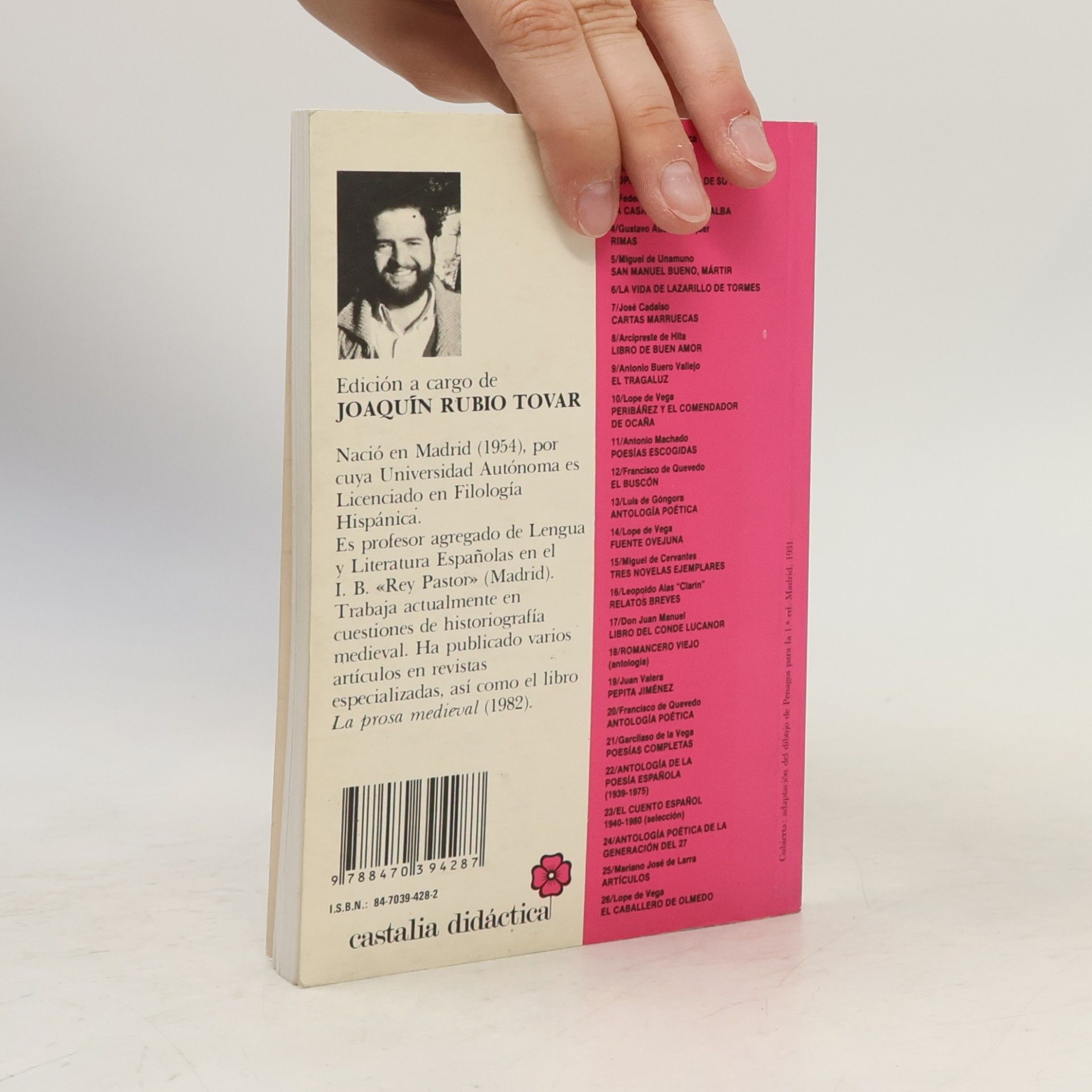 Miguel de Unamuno Castalia Didáctica - 5: San Manuel Bueno, Mártir
