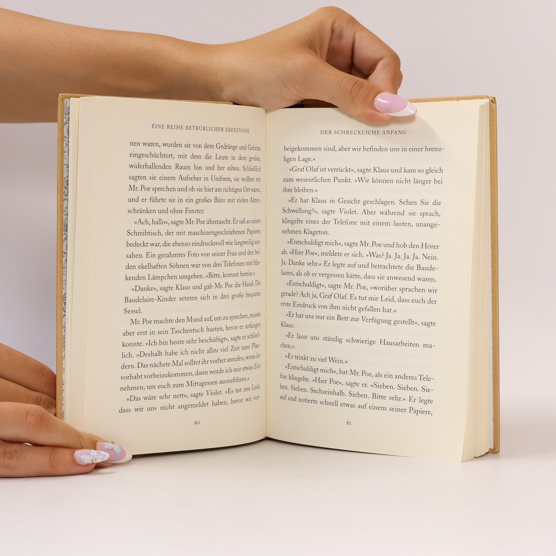Lemony Snicket Eine Reihe betrüblicher Ereignisse 1. Der schreckliche Anfang