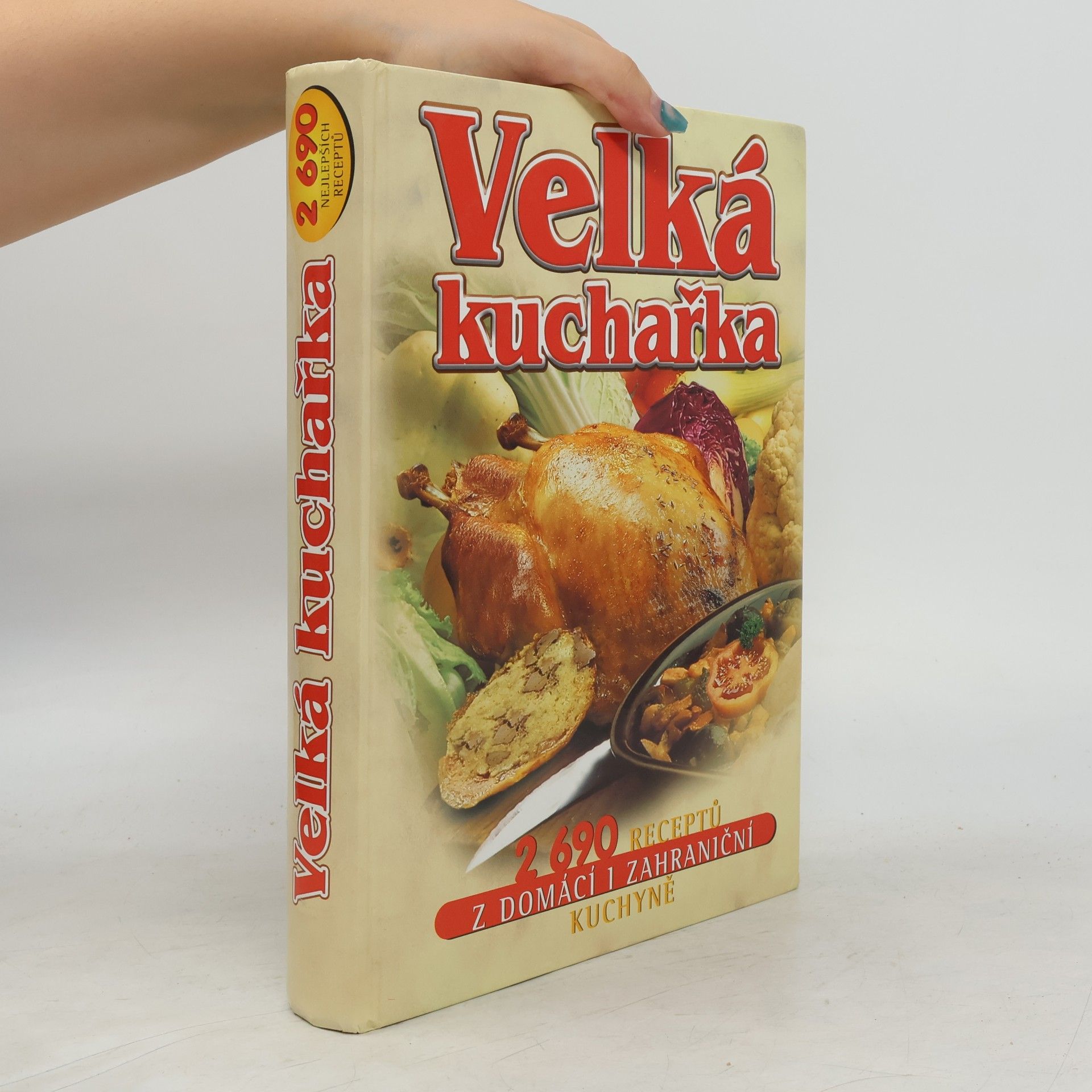 Květa Macáková Velká kuchařka : 2690 receptů z domácí i zahraniční kuchyně