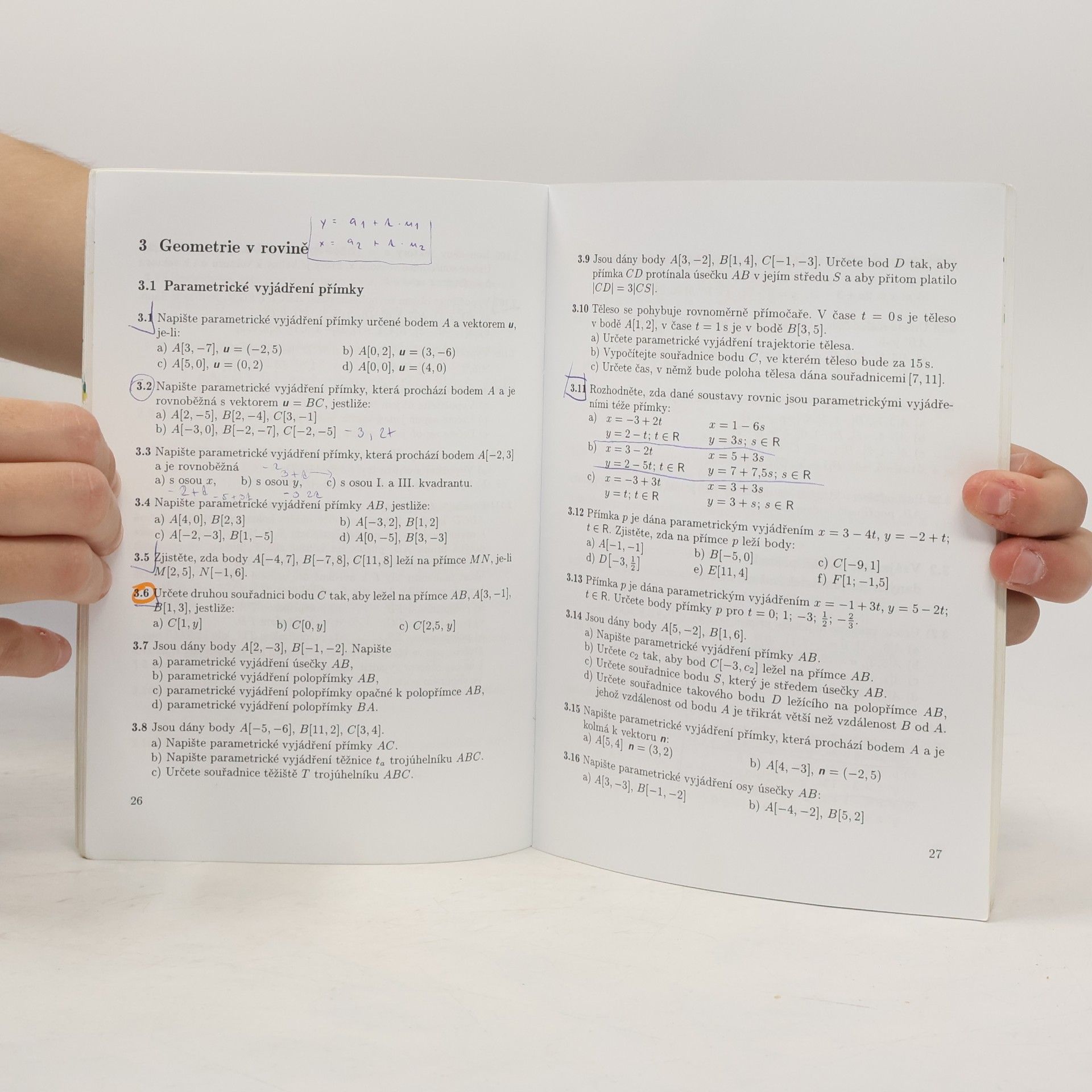 Ivan Bušek Sbírka úloh z matematiky pro gymnázia : analytická geometrie