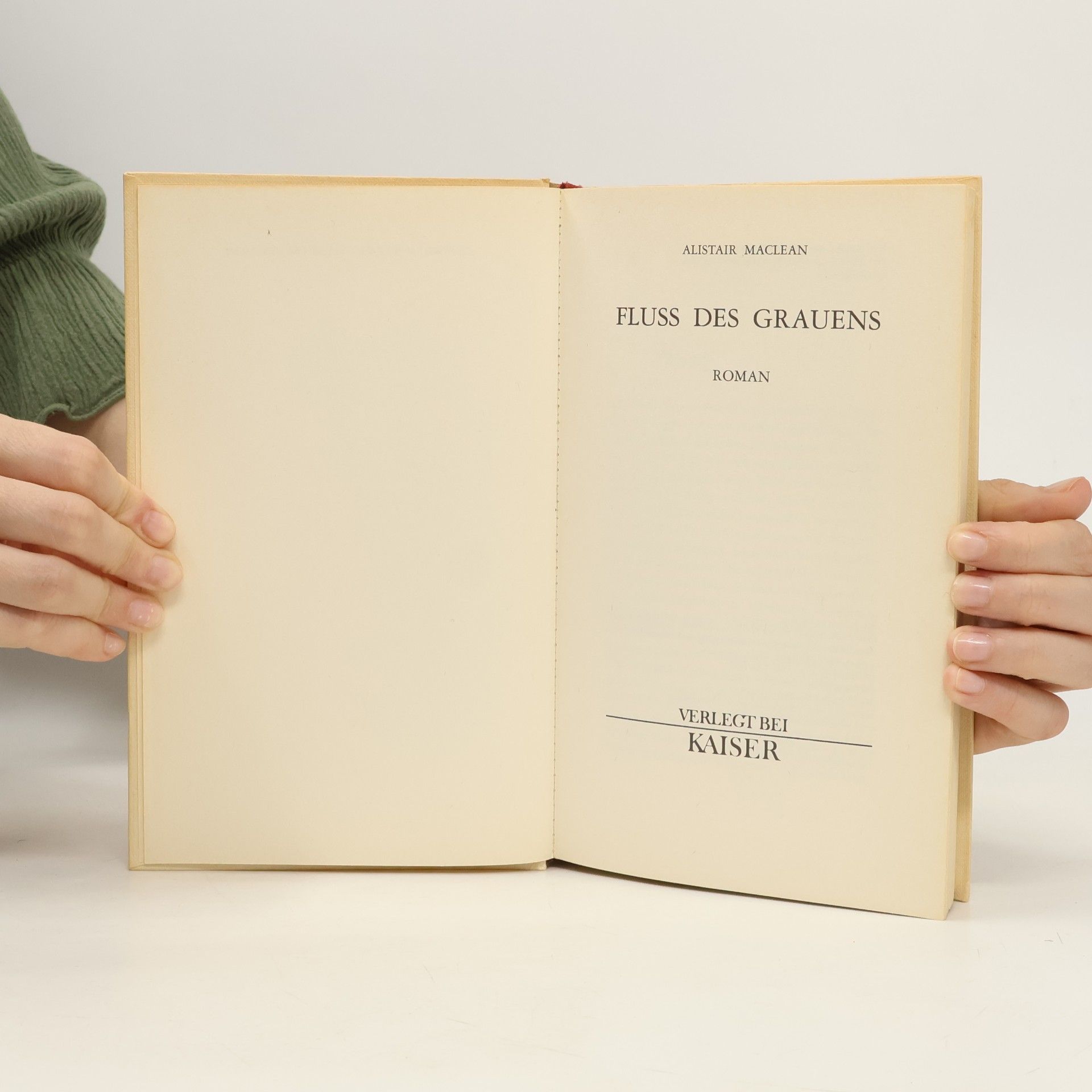 Alistair MacLean Fluss des Grauens