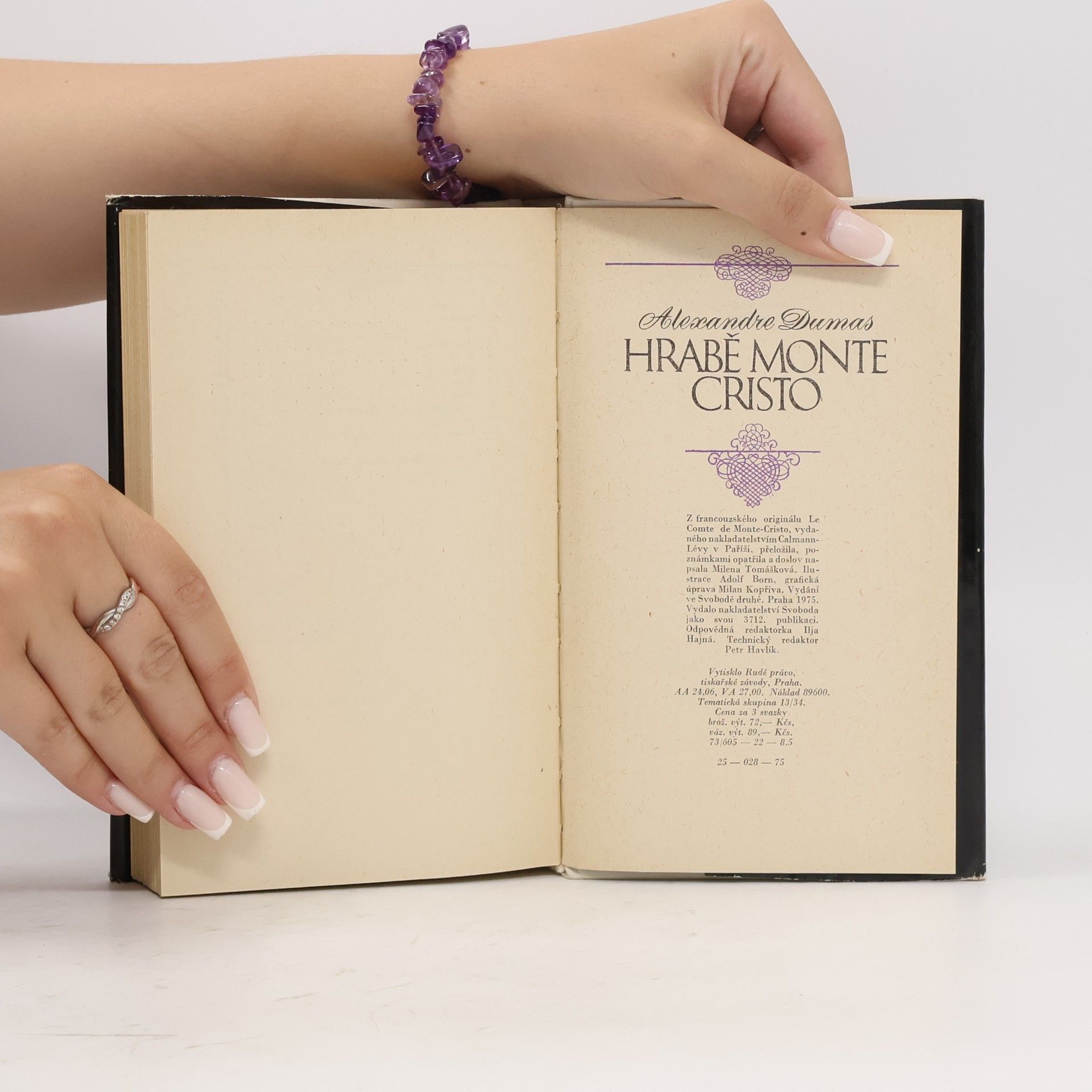 Alexandre Dumas der Ältere Hrabě Monte Cristo 5-6