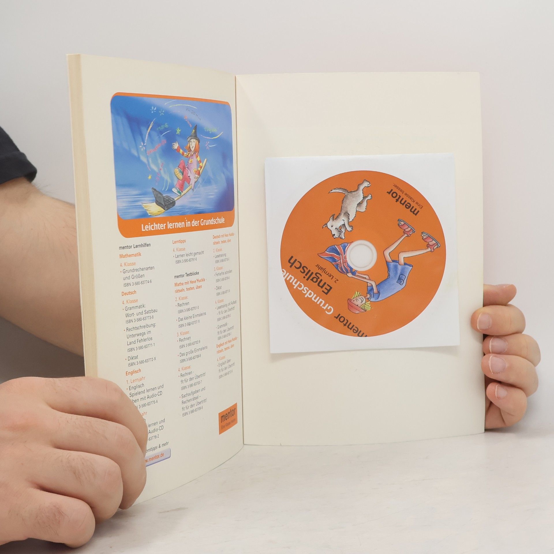 Anette Claus Mentor Grundschule: Englisch 2. Lernjahr, spielend lernen und üben, mit Audio-CD