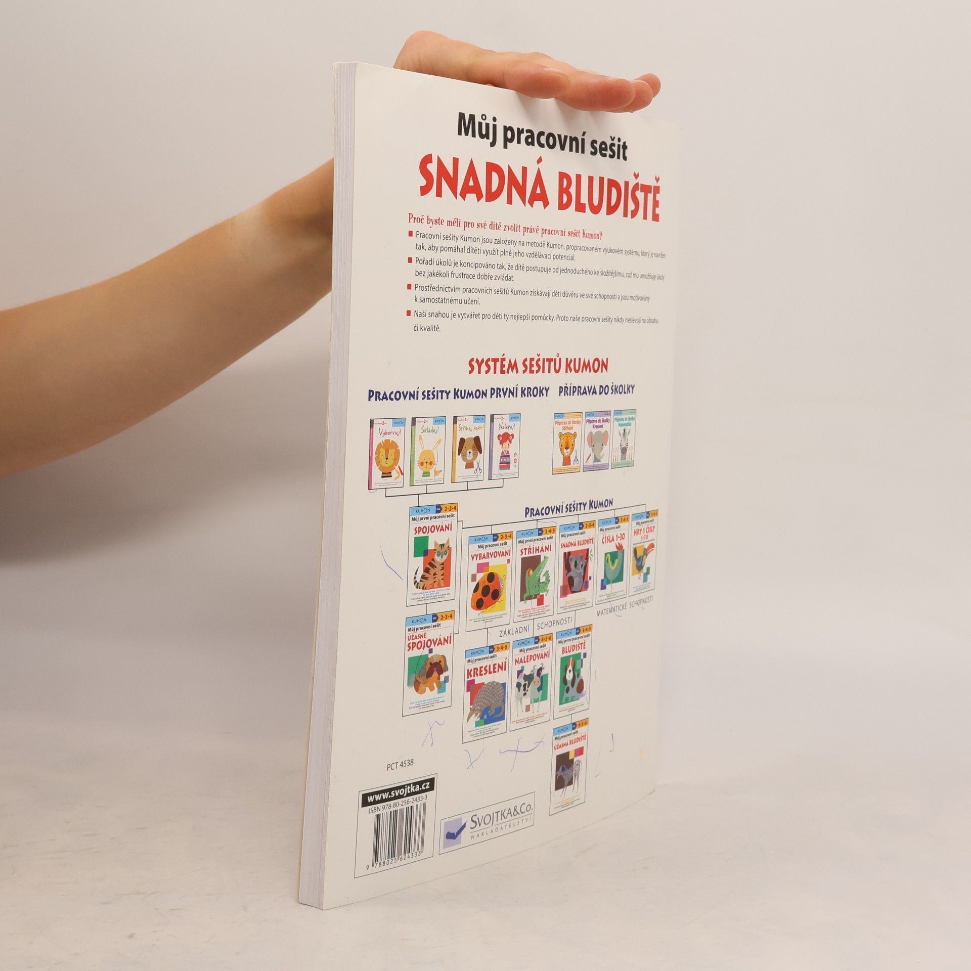 Vlasta Benešová Můj pracovní sešit. Snadná bludiště
