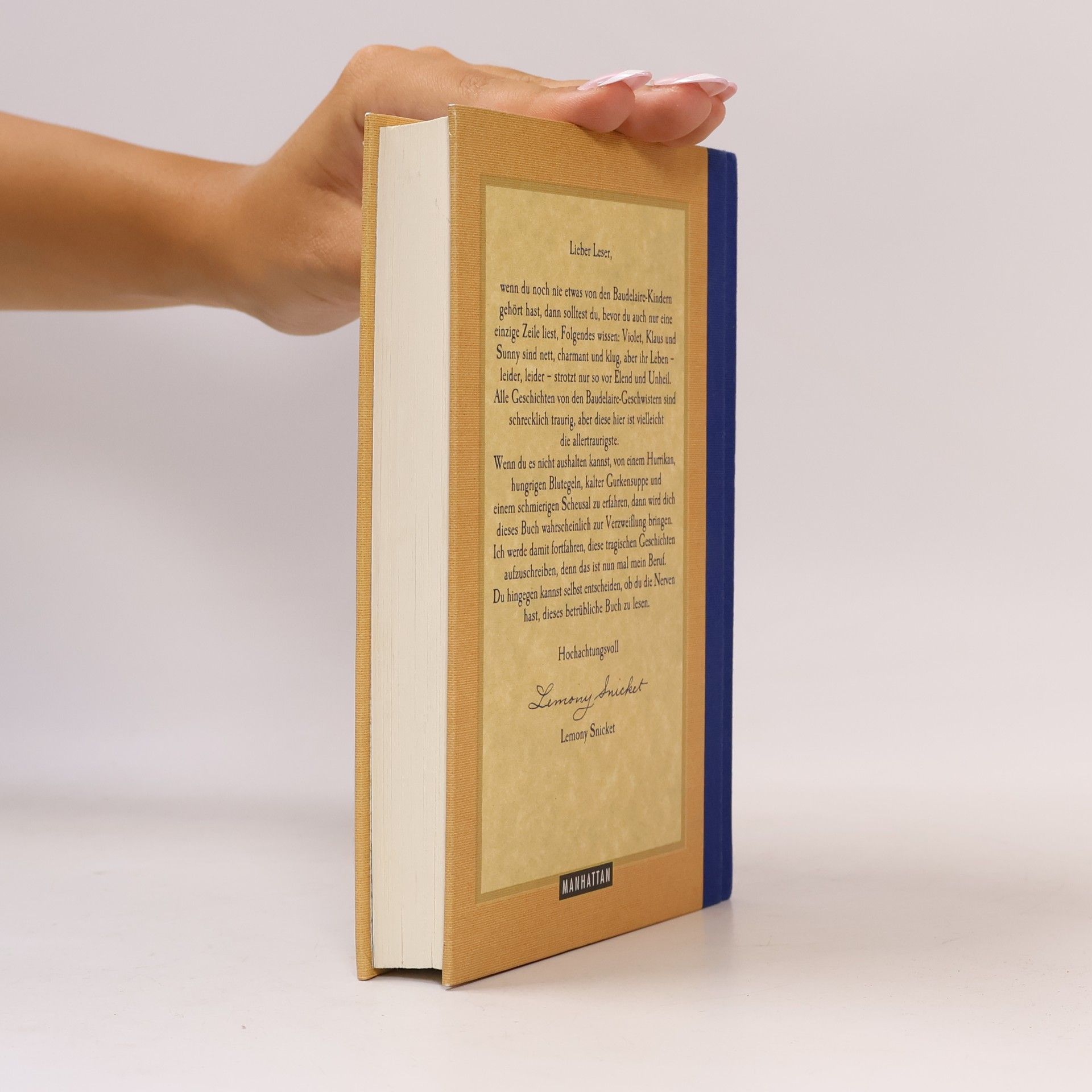 Lemony Snicket Eine Reihe betrüblicher Ereignisse