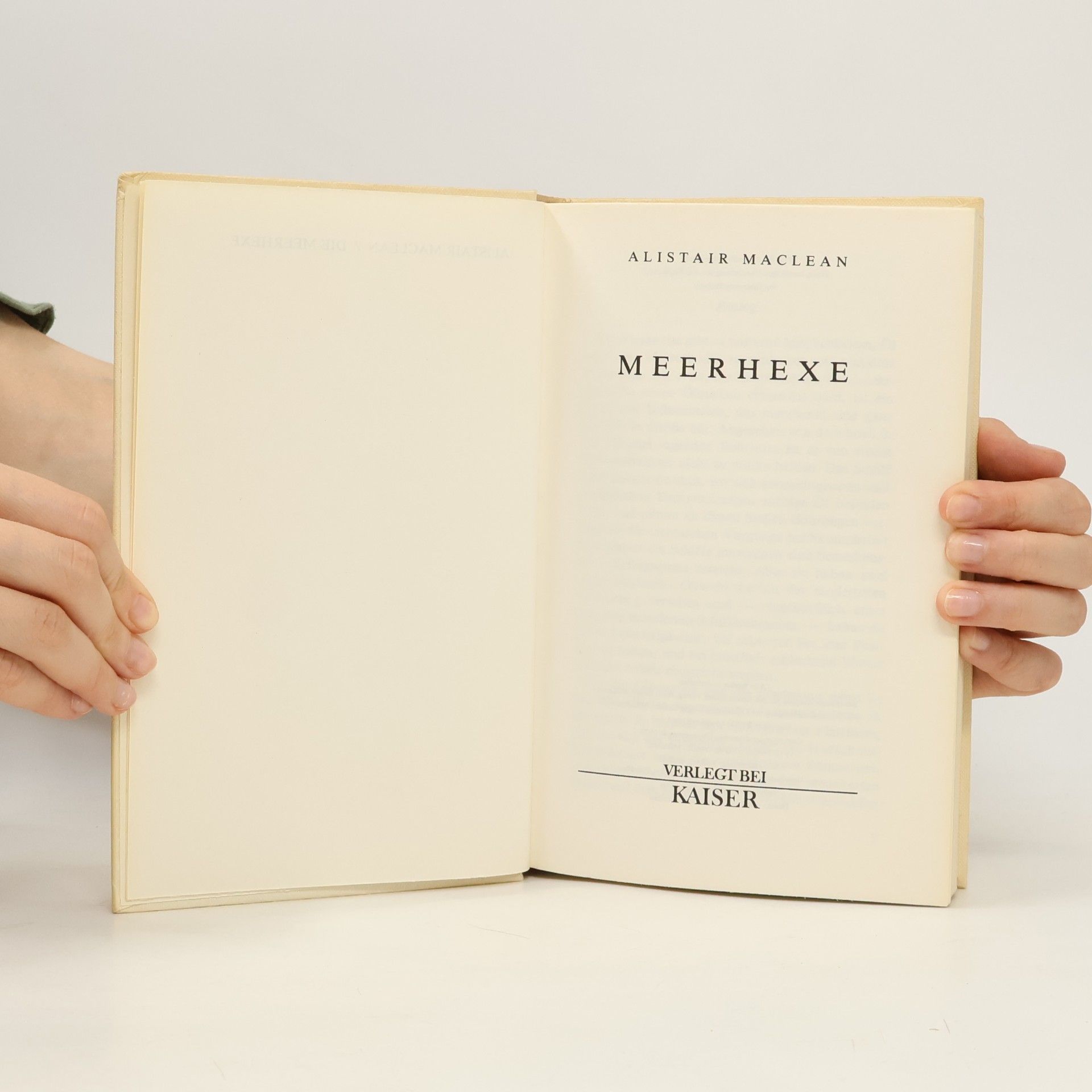 Alistair MacLean Die Meerhexe
