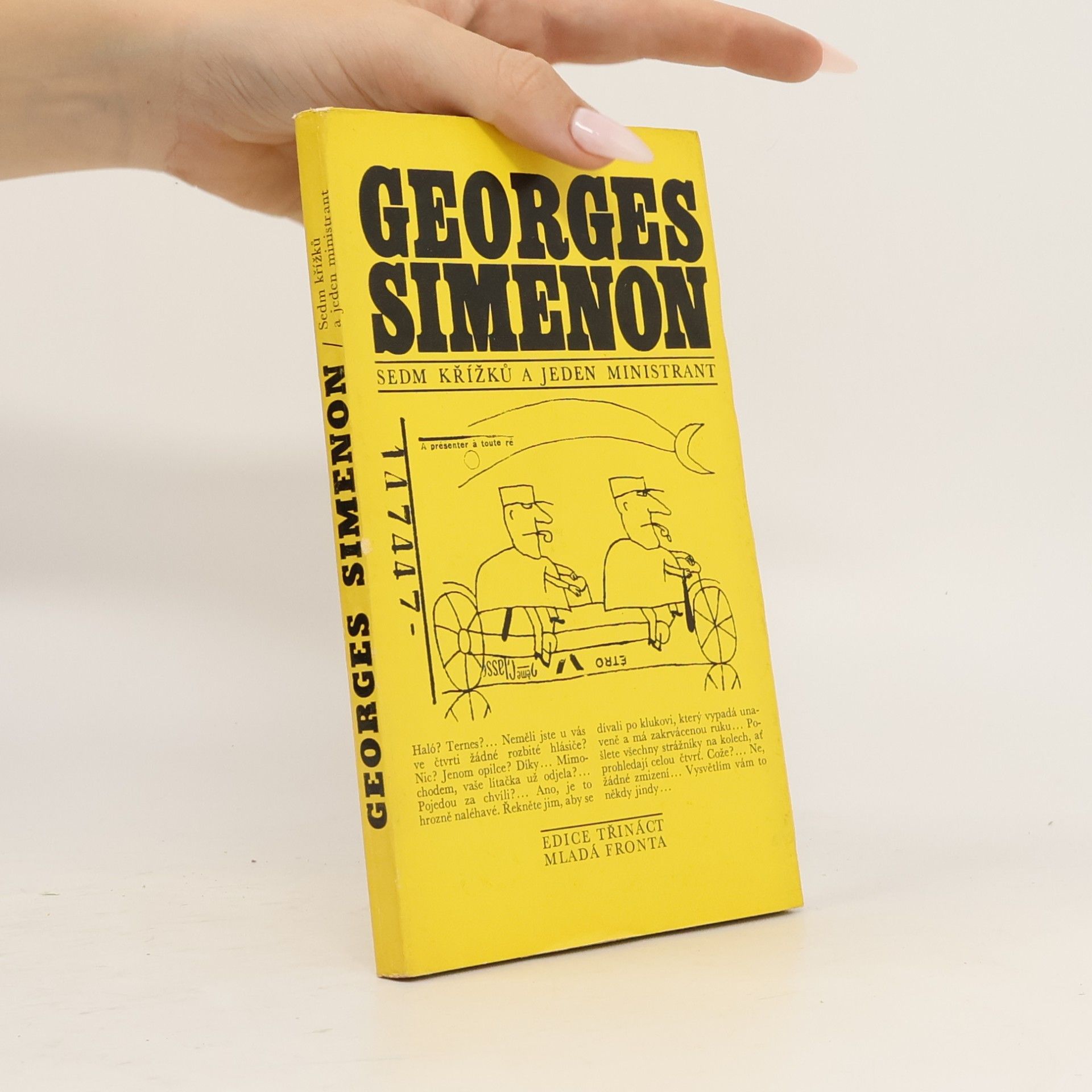 Georges Simenon Sedm křížků a jeden ministrant