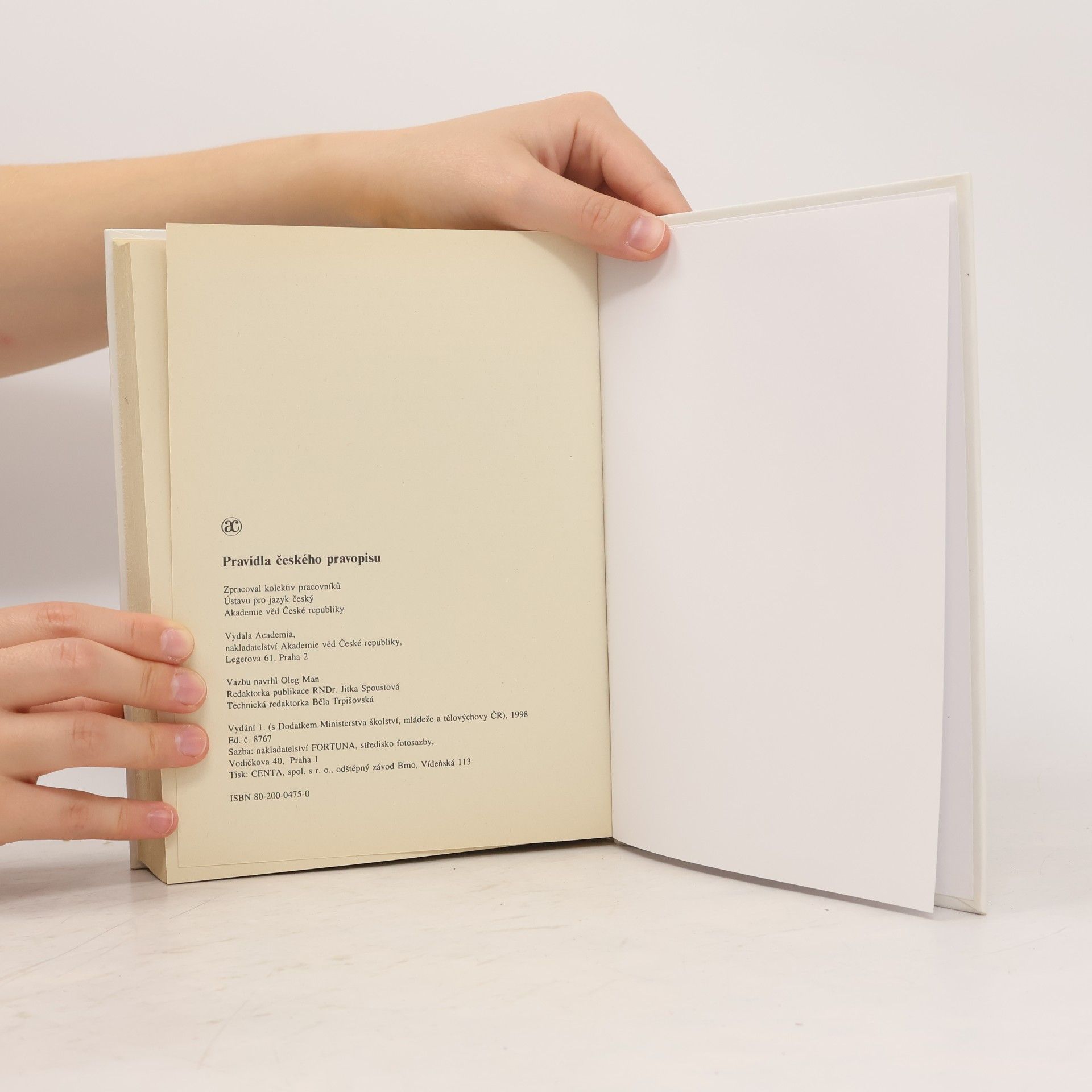 Autores varios Akademická pravidla českého pravopisu