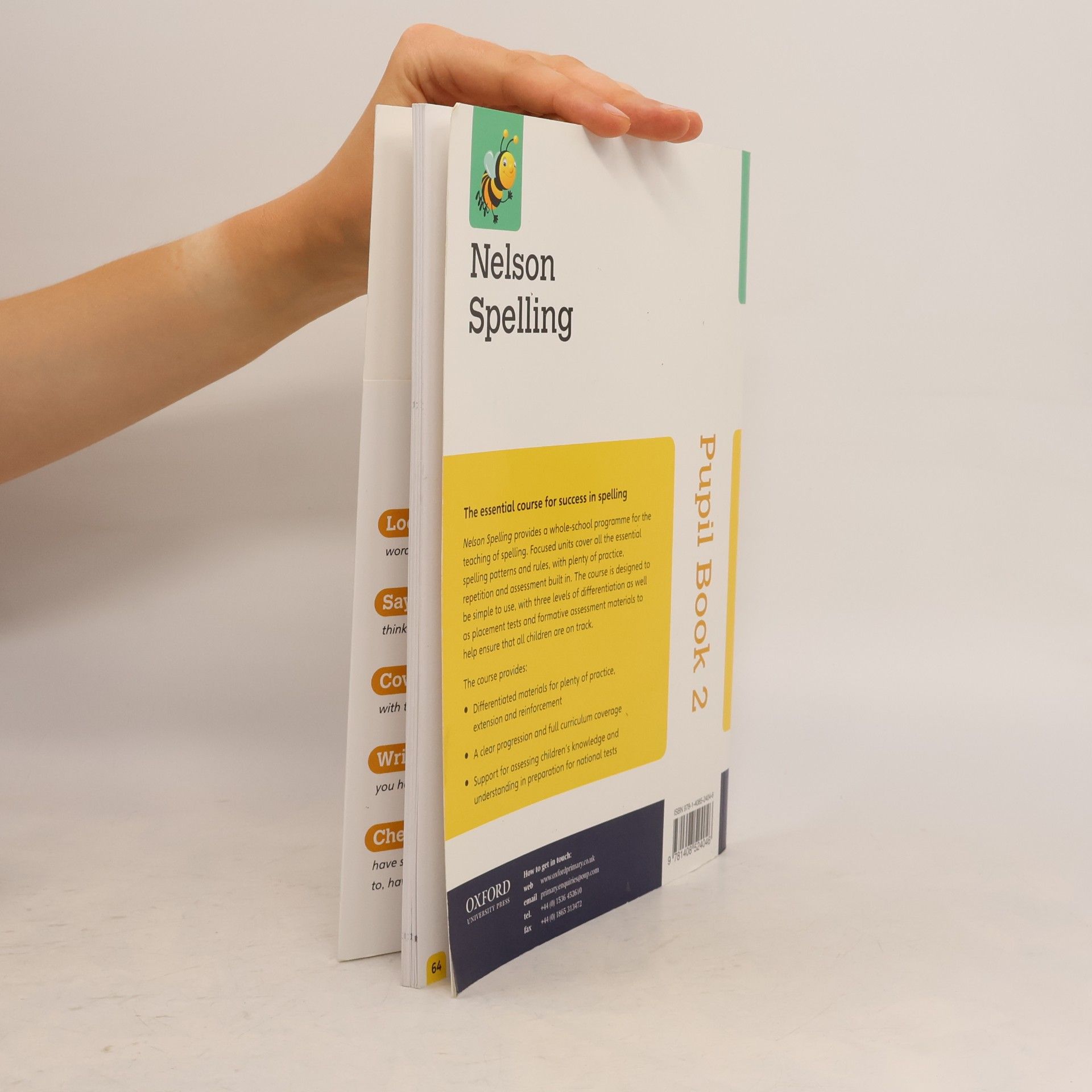 John Jackman Nelson Spelling Pupil Book 2 Year 2/P3 (Yellow Level)